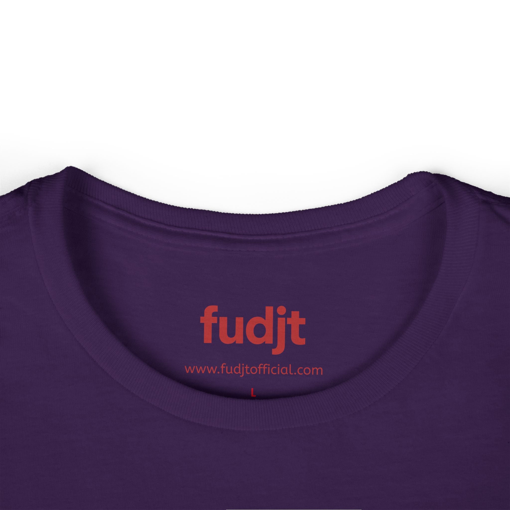 Women's Red fudjt logo Comfy Stylie Tee | 11 Colors