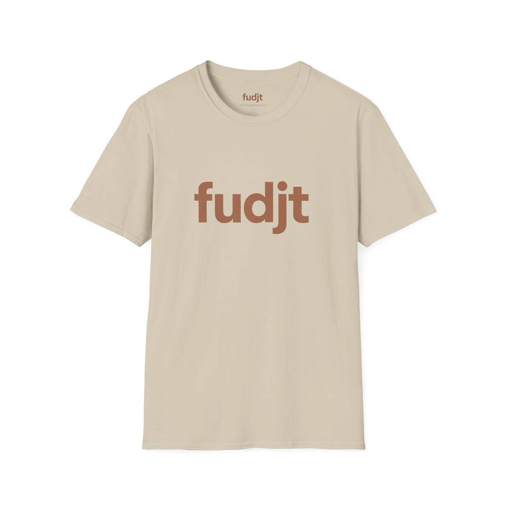 fudjt Everyday Style Brown logo Tee | 16 Colors
