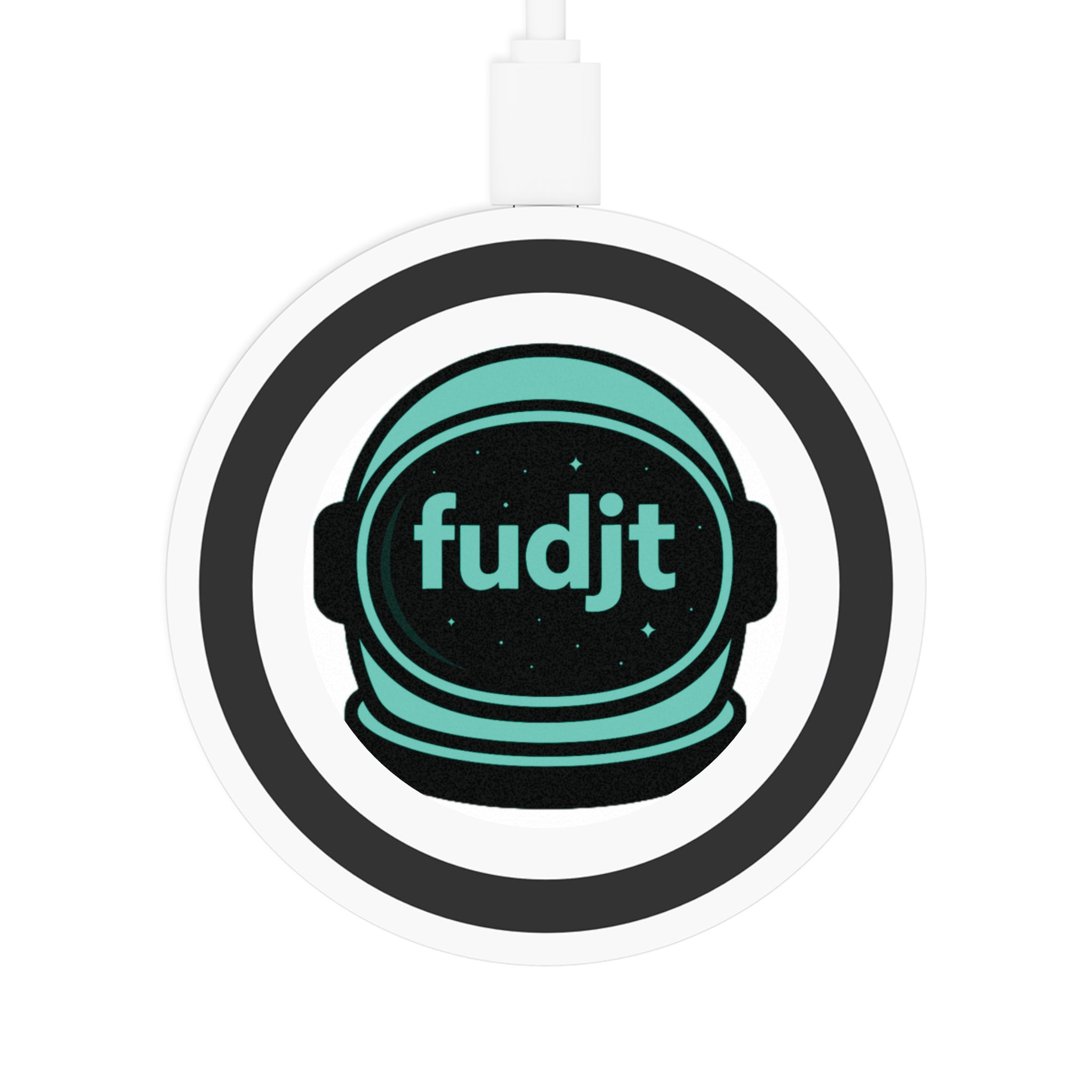 Space fudjt Wireless Charging Pad for Android & iPhone