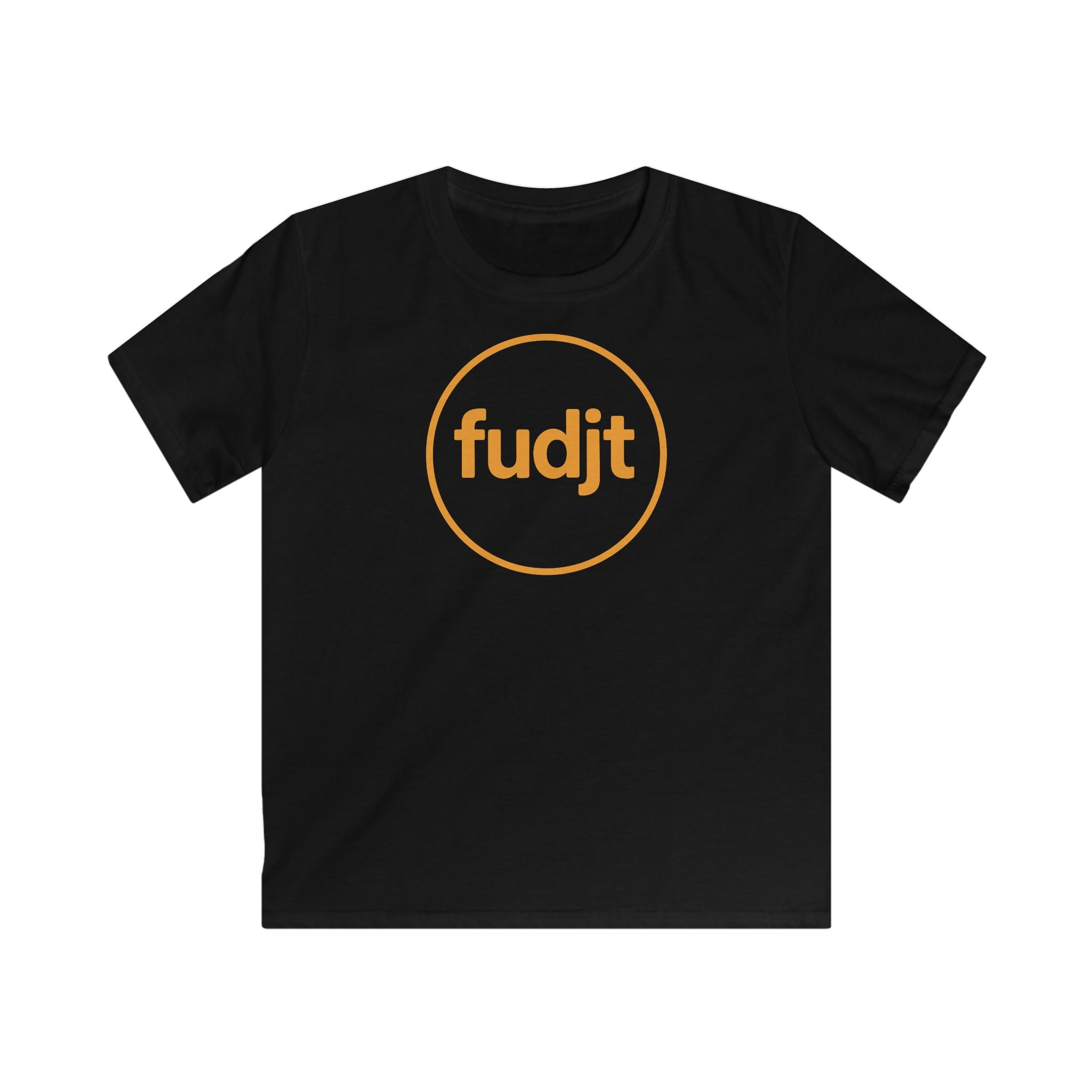 Orange fudjt Circle Kids Tee | 5 Colors