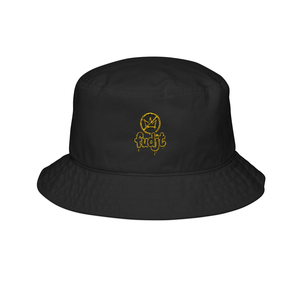 Golden fudjt No Kings Embroidered Bucket Hat | 3 Colors