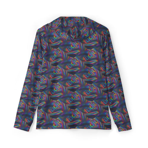 All Over Metallic fudjt Colors Warmup Hoodie 4.5-315 - view 2