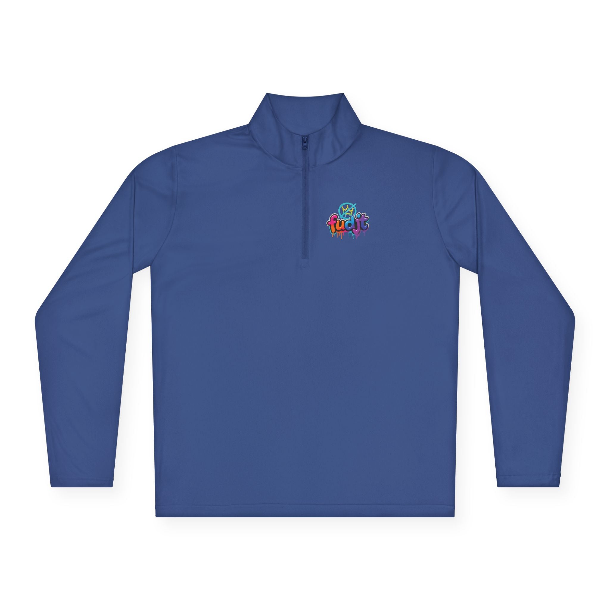 fudjt No Kings Clown Town Quarter-Zip Performance Pullover | 5 Colors