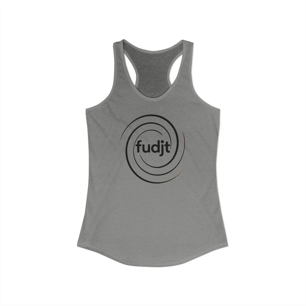 fudjt Swirl 626 Women's Racerback Tank | 4 Colors