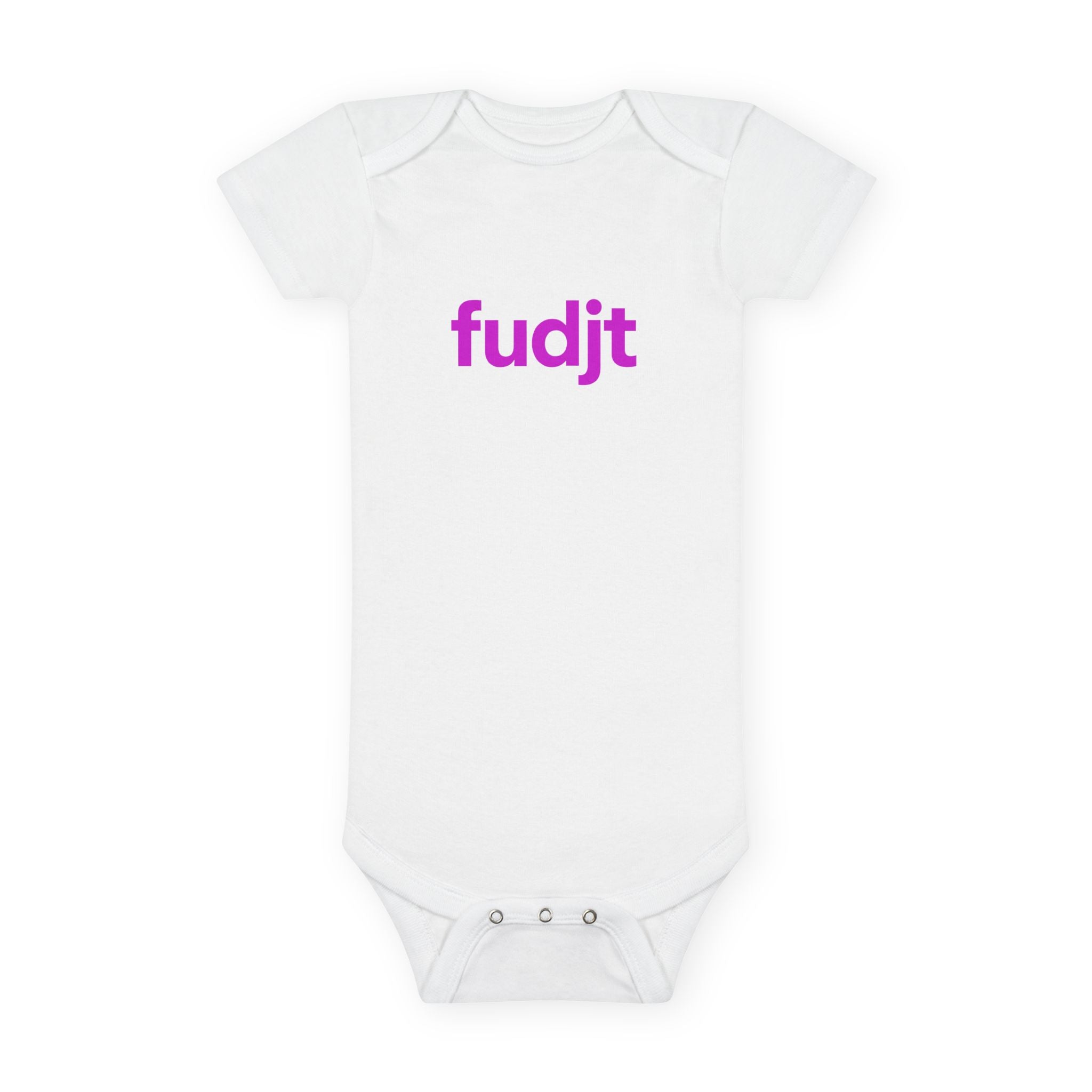 Plum fudjt Logo Baby Onesie | 4 Colors