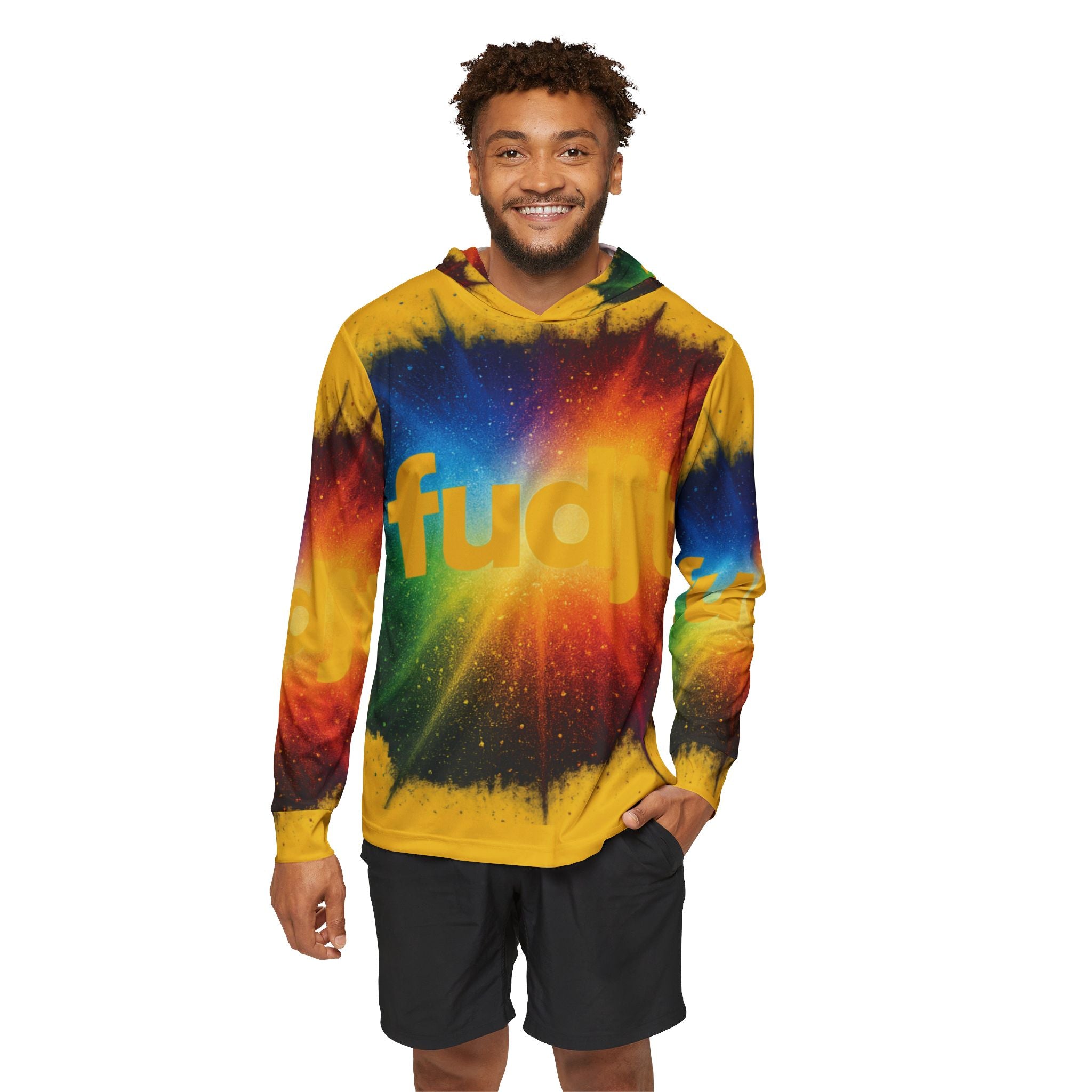 All Over fudjt Burst Of Empowerment Warmup Hoodie | 1 Goldenground
