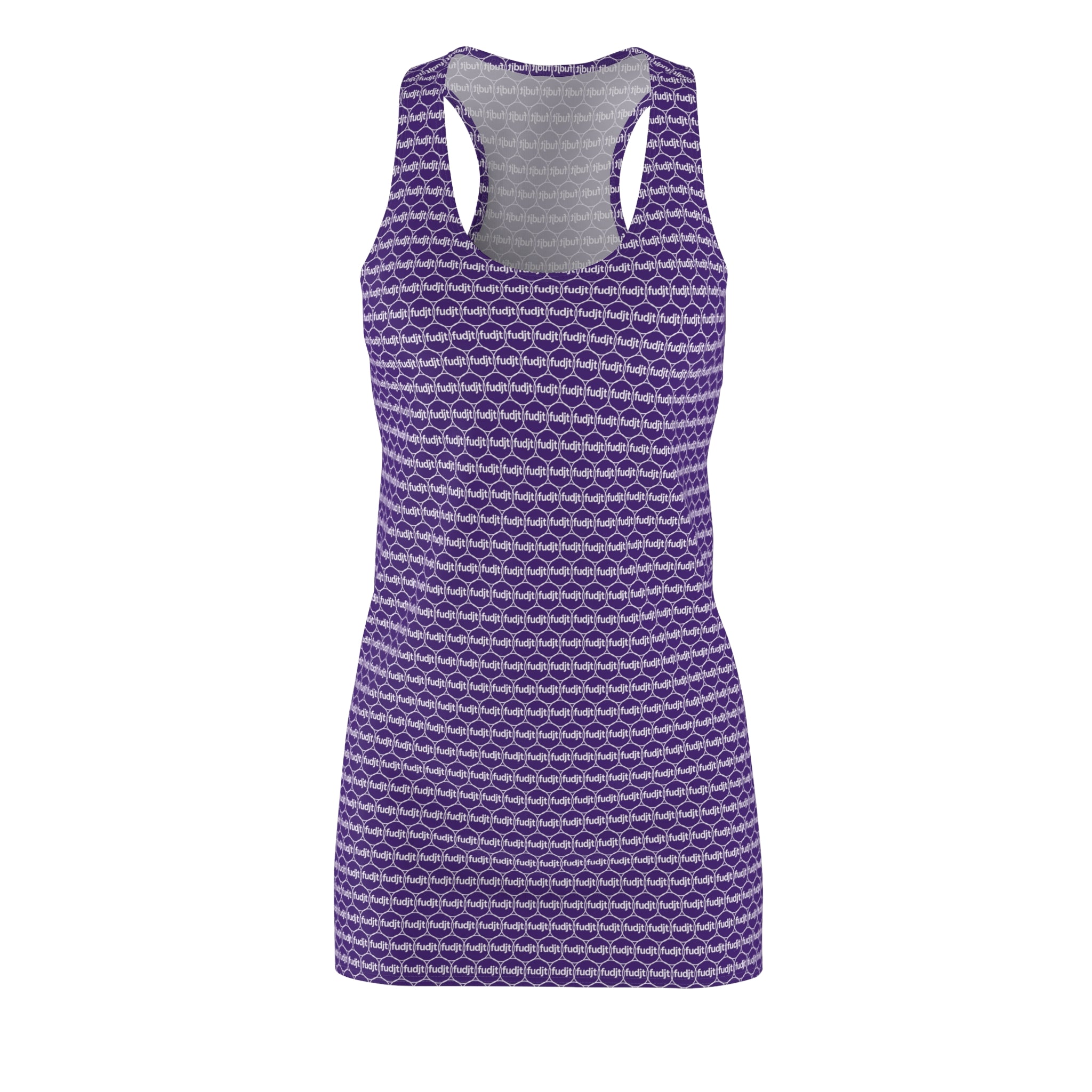 Purple fudjt Unbroken Chain 1.25 Chic Racerback Dress