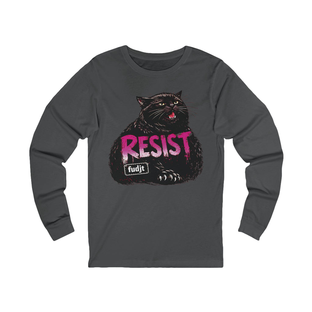 fudjt Resist Long Sleeve Tee | Black Pussycat | 13 Colors