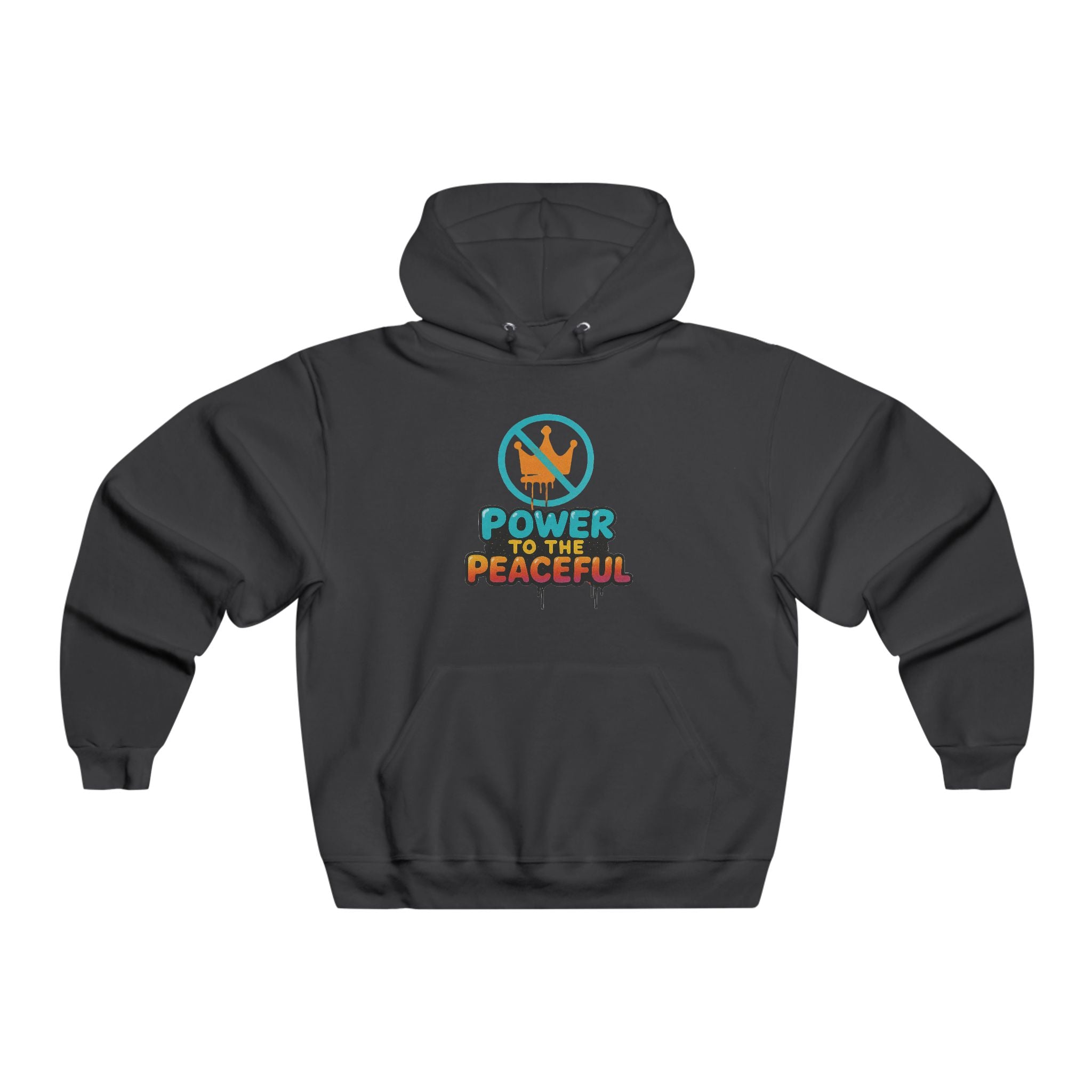 Power To The Peaceful Hooded Sweatshirt | Cozy Hoodie | 8 Colors