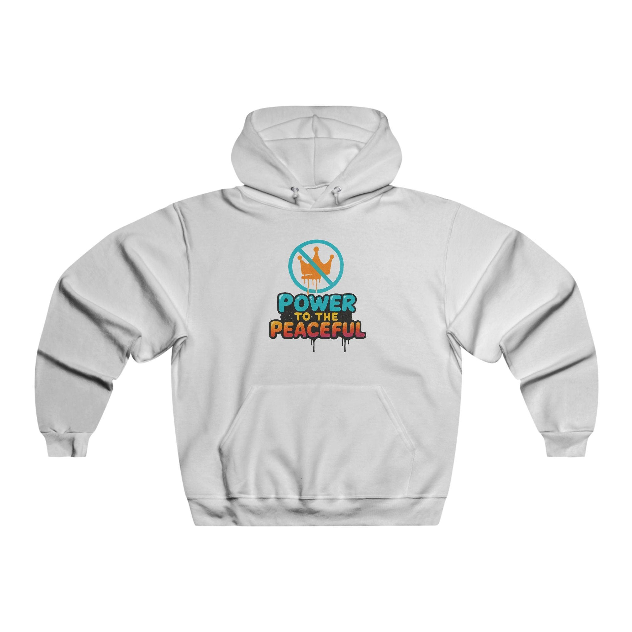 Power To The Peaceful Hooded Sweatshirt | Cozy Hoodie | 8 Colors