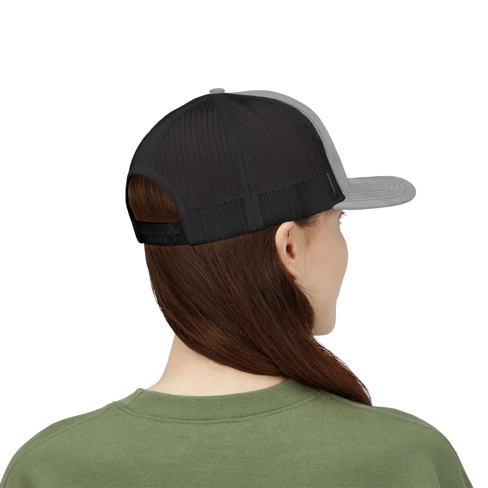 Black fudjt logo Snapback Trucker Cap | 6 Colors