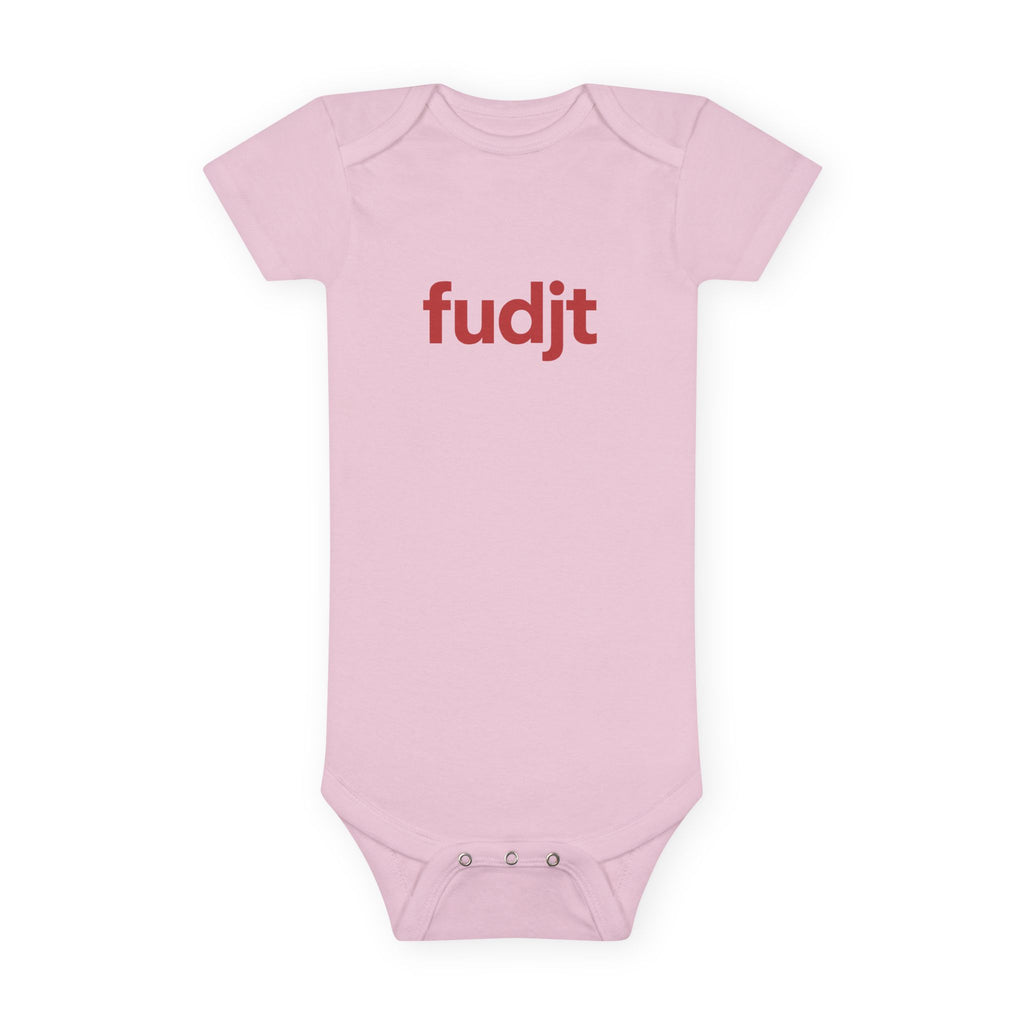 Red fudjt Logo Baby Onesie | 4 Colors