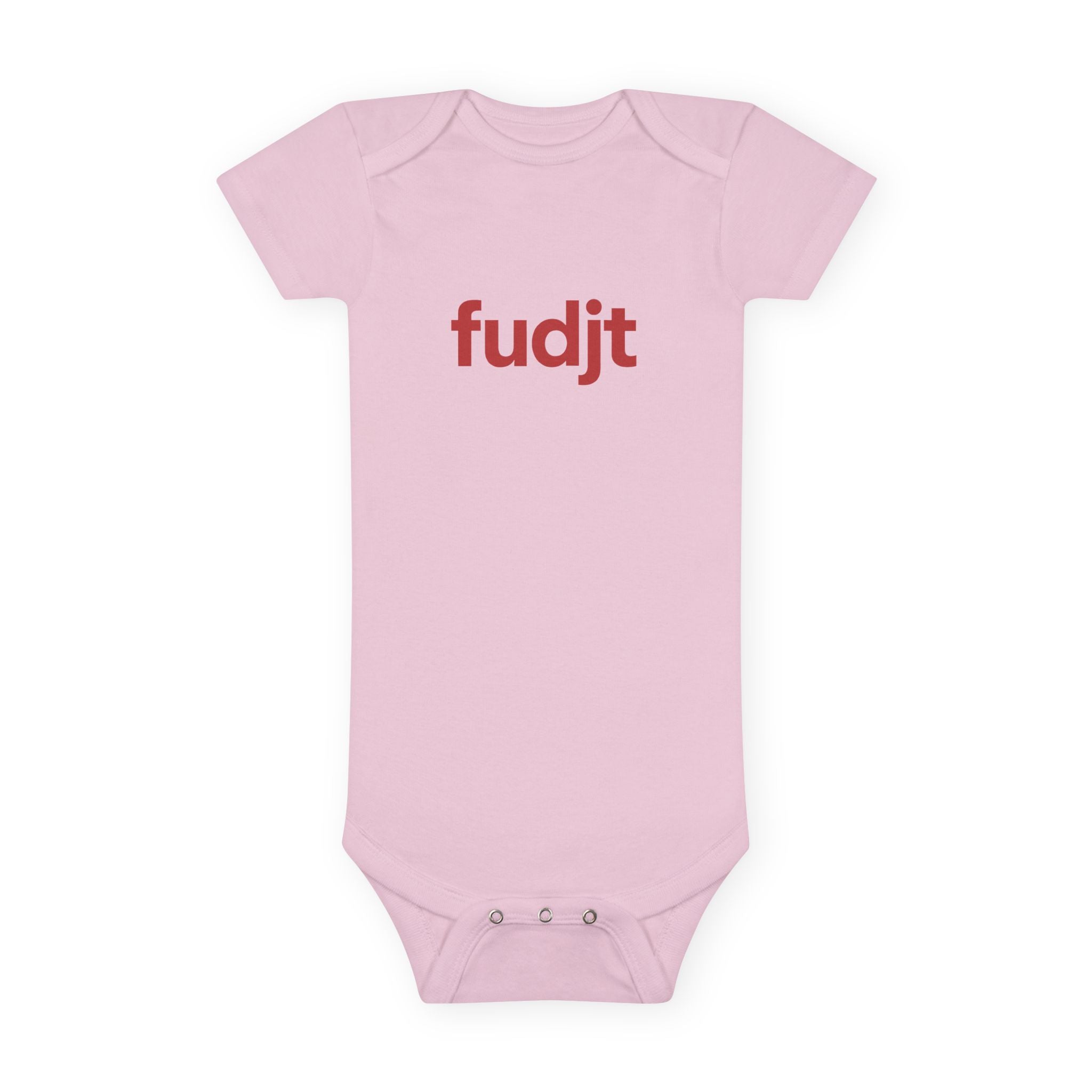 Red fudjt Logo Baby Onesie | 4 Colors