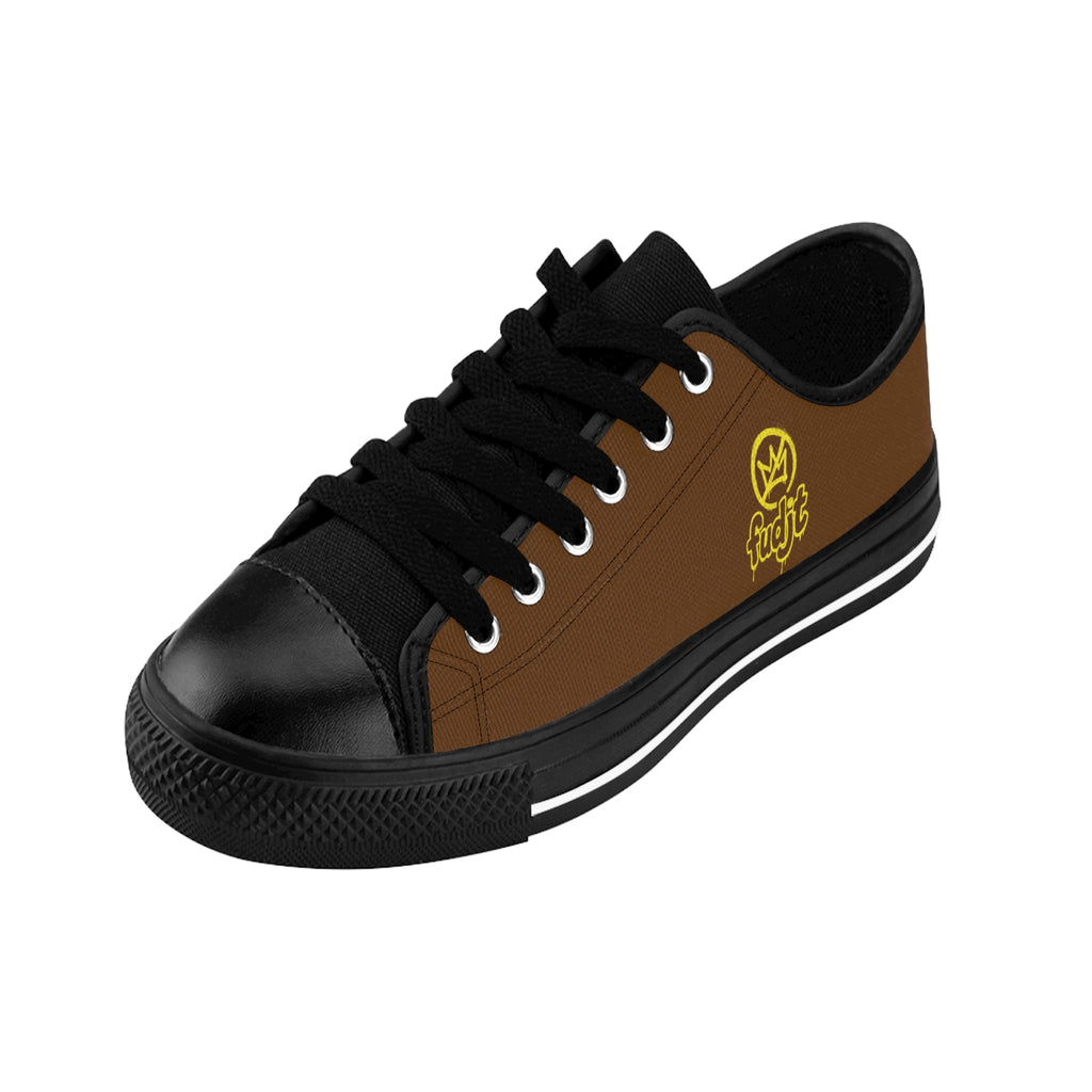 Brown Golden fudjt No Kings Street Style Sneakers | Men & Boys 1.5 Low Top