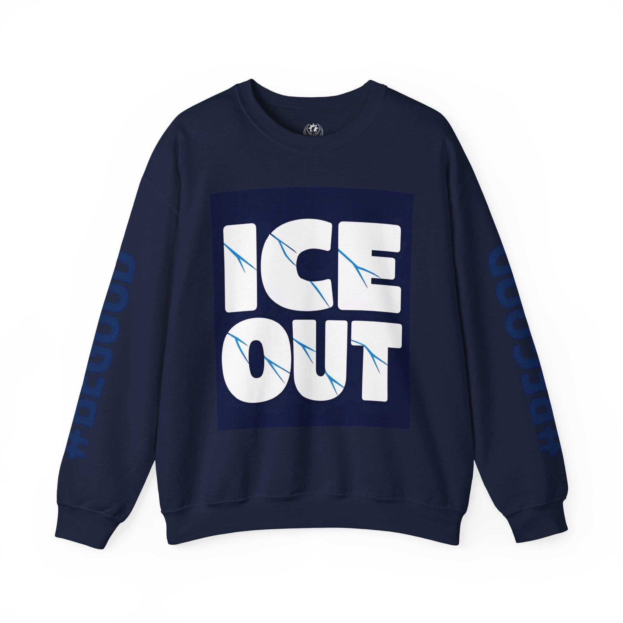 Ice Out Crewneck Sweatshirt — #PRETTIGOOD Graphic Pullover | 10 Colors