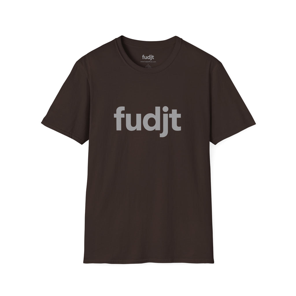 fudjt Everyday Style Gray logo Tee | 16 Colors