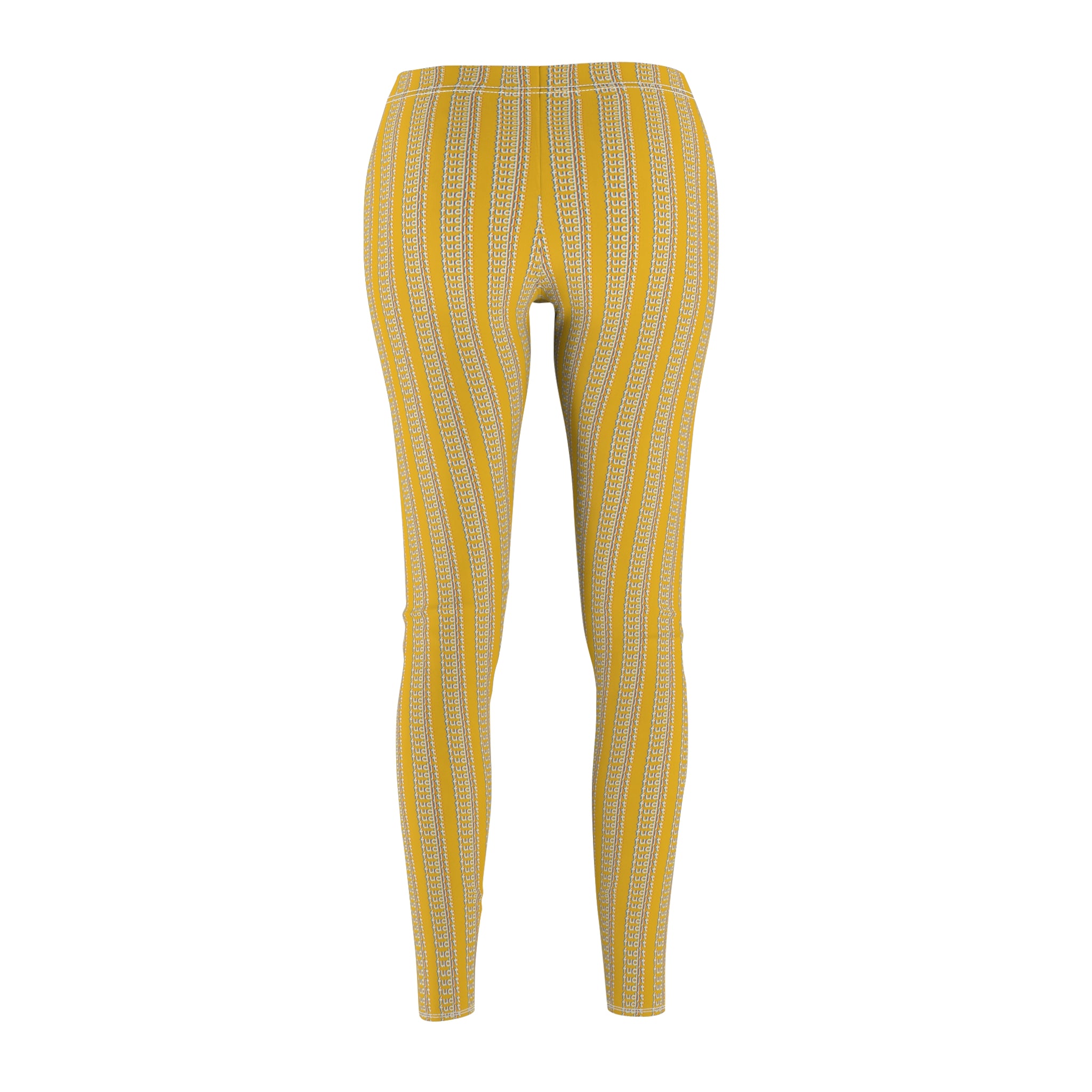 Yellow fudjt Blindside 1.25 Leggings