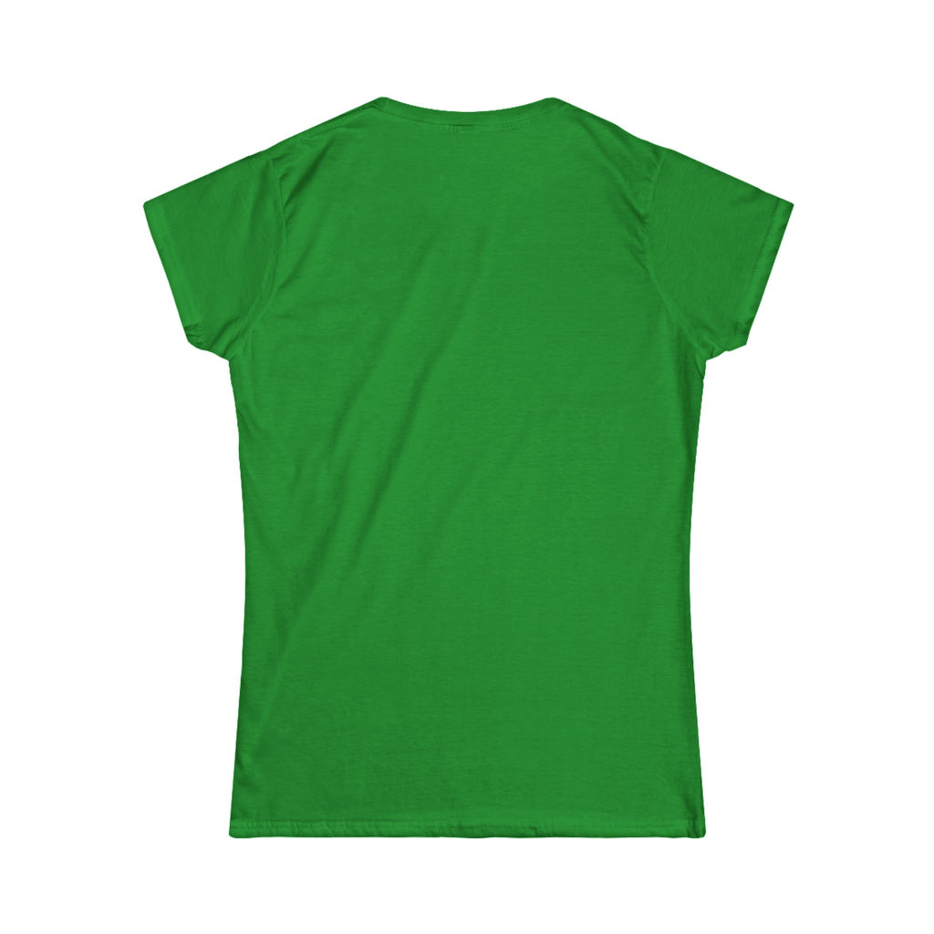 Women's Green fudjt logo Comfy Stylie Tee | 12 Colors