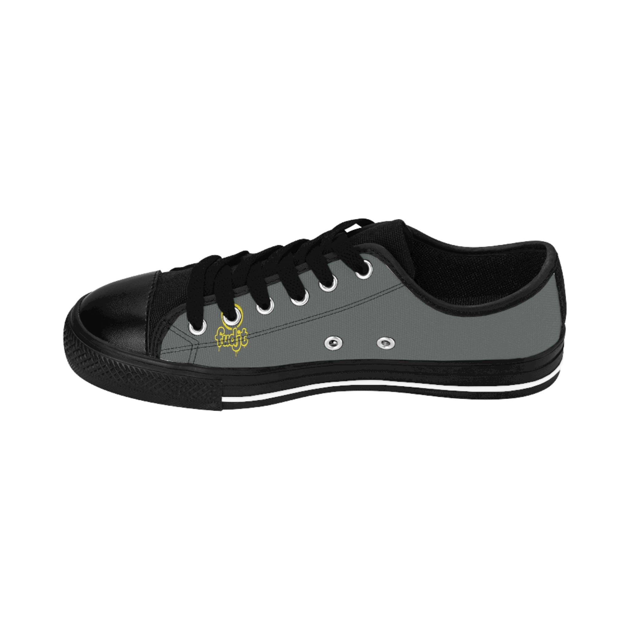 Dark Gray Golden fudjt No Kings Street Style Sneakers | Men & Boys 1.5 Low Top
