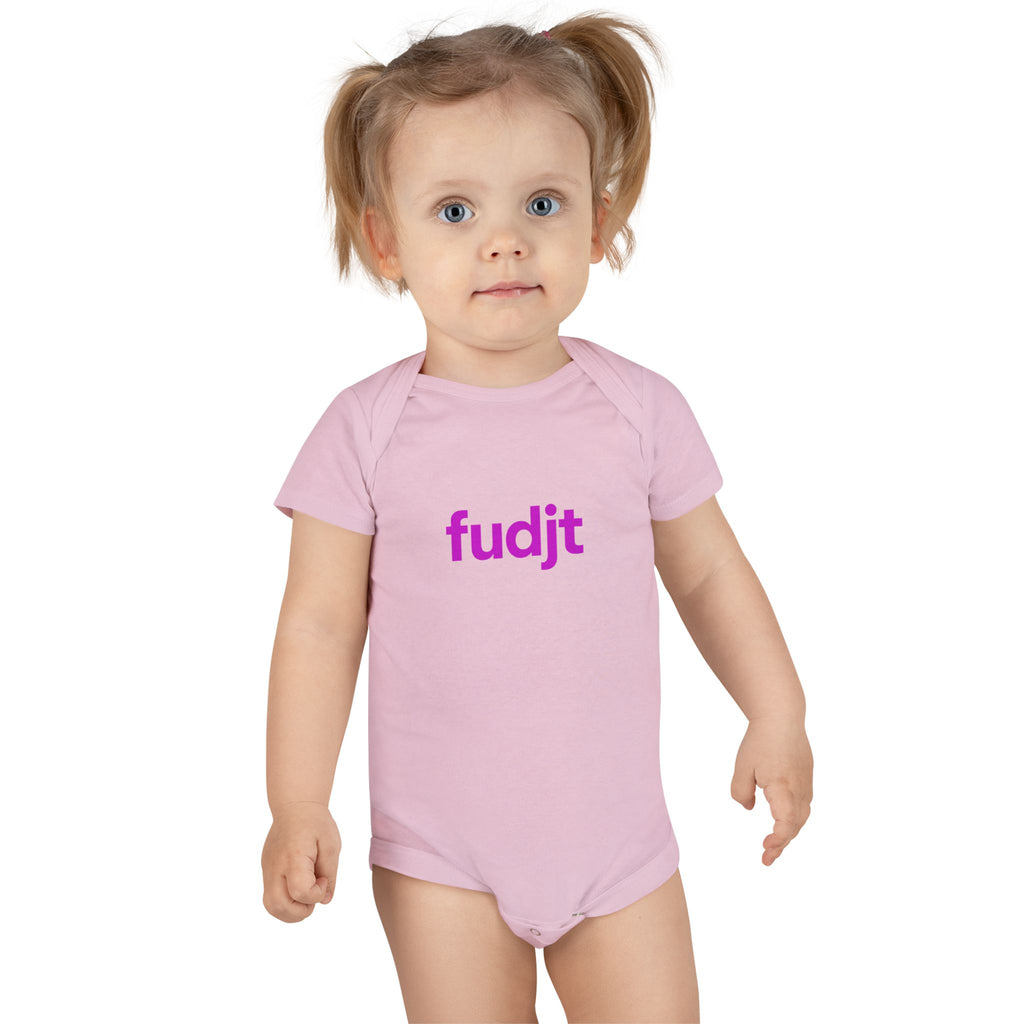 Plum fudjt Logo Baby Onesie | 4 Colors