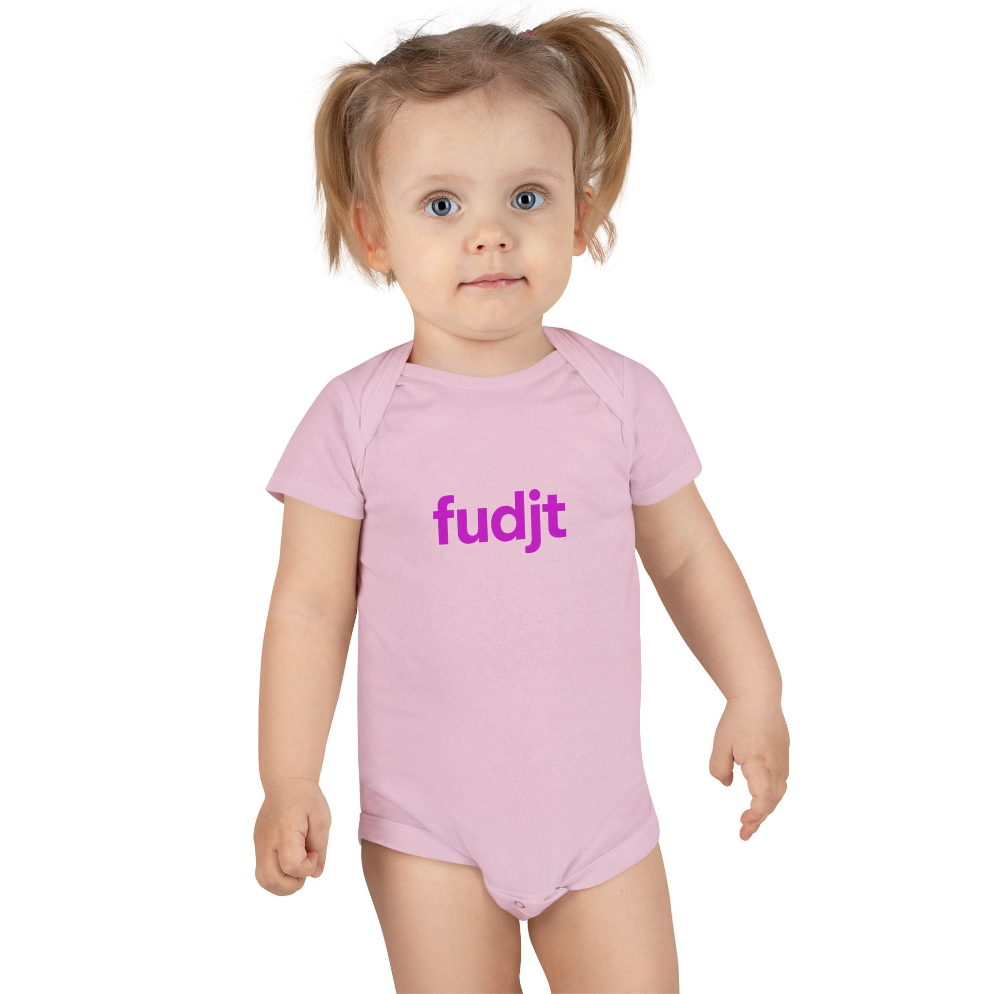 Plum fudjt Logo Baby Onesie | 4 Colors