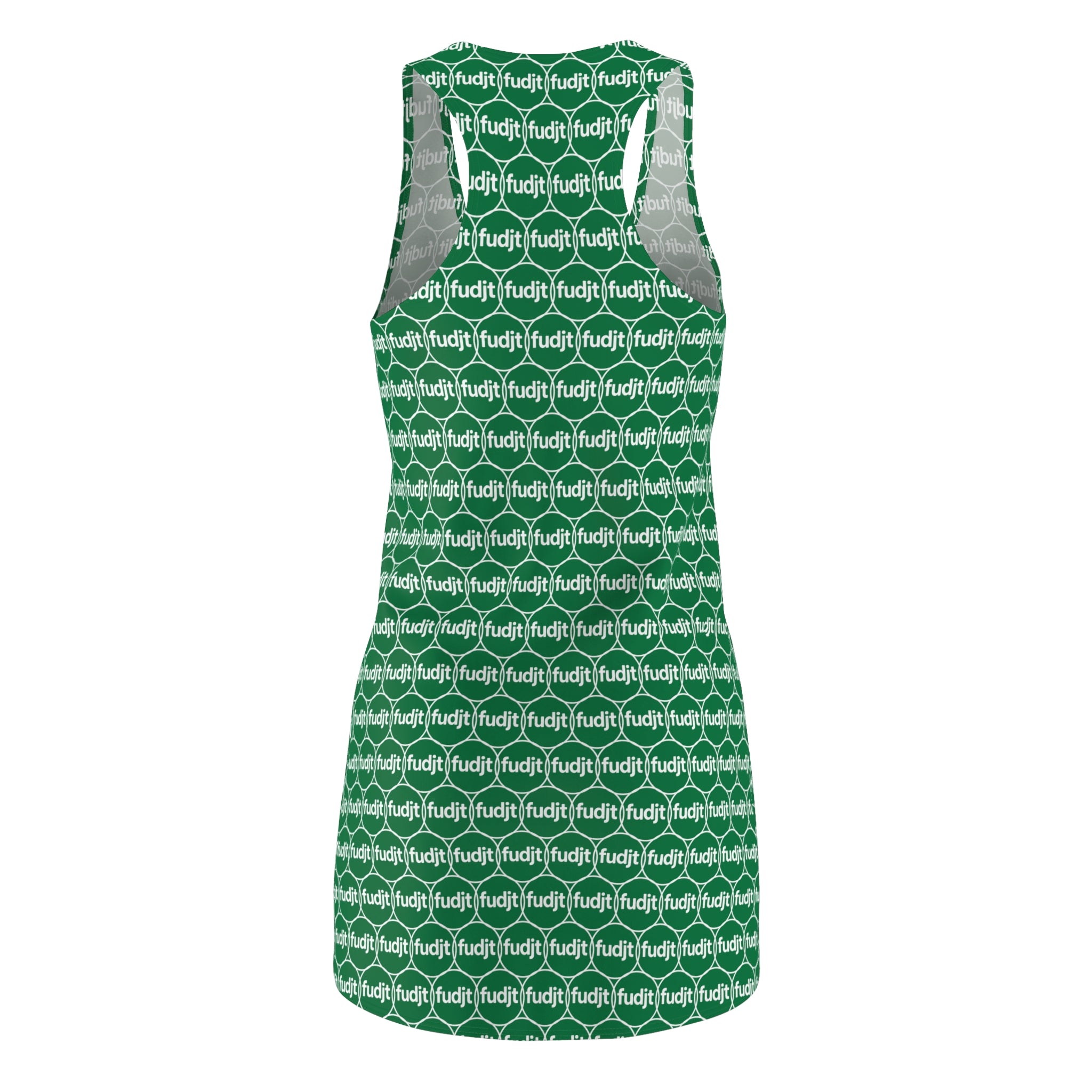 Dark Green fudjt Unbroken Chain 2.5 Chic Racerback Dress