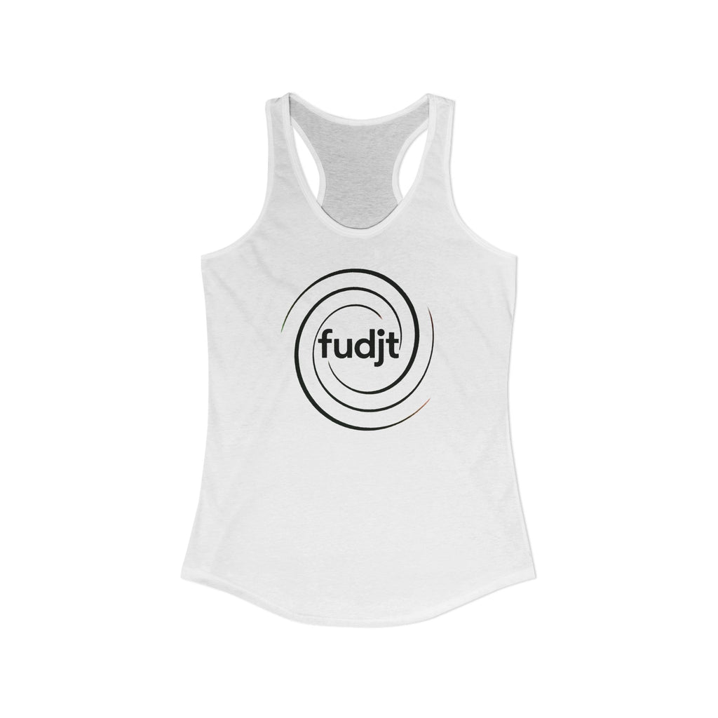 fudjt Swirl 626 Women's Racerback Tank | 4 Colors