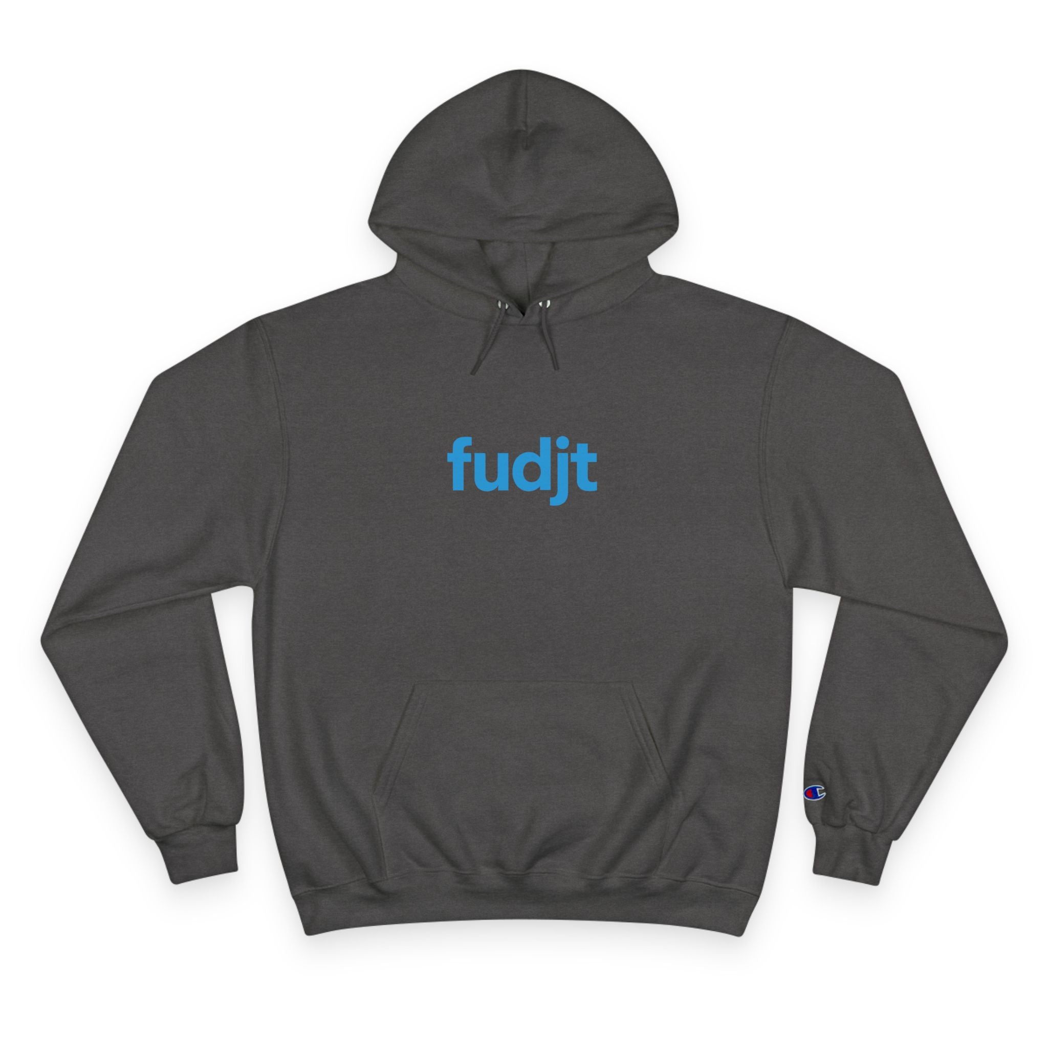 Monster Power Champion Hoodie - Retro Godzilla | fudjt vs. The Machine | Blue fudjt | 7 Colors