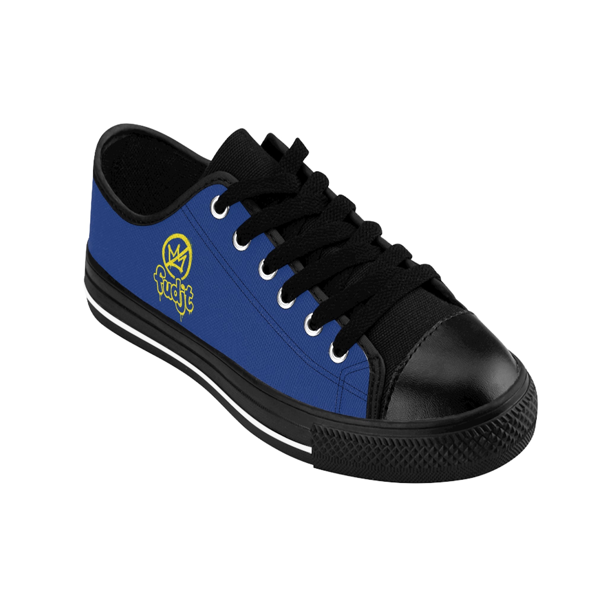 Dark Blue Golden fudjt No Kings Street Style Sneakers | Women & Girls 1.5 Low Top