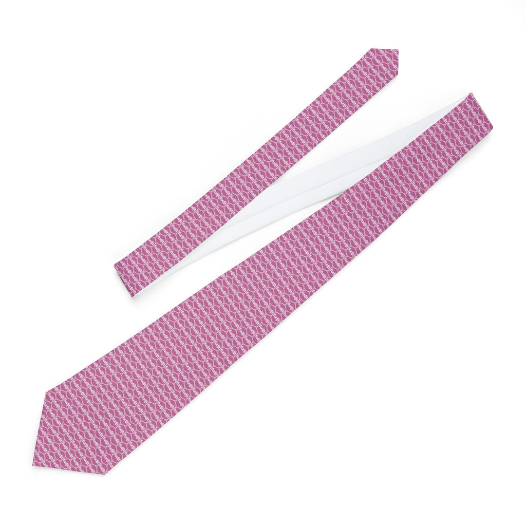 Light Pink Unbroken Chain fudjt Necktie
