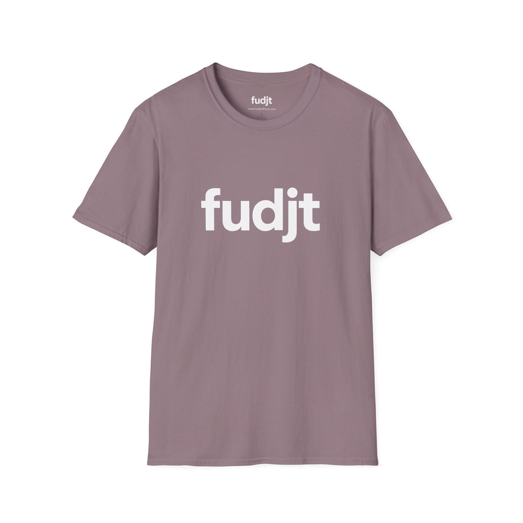 fudjt Everyday Style White logo Tee | 14 Colors