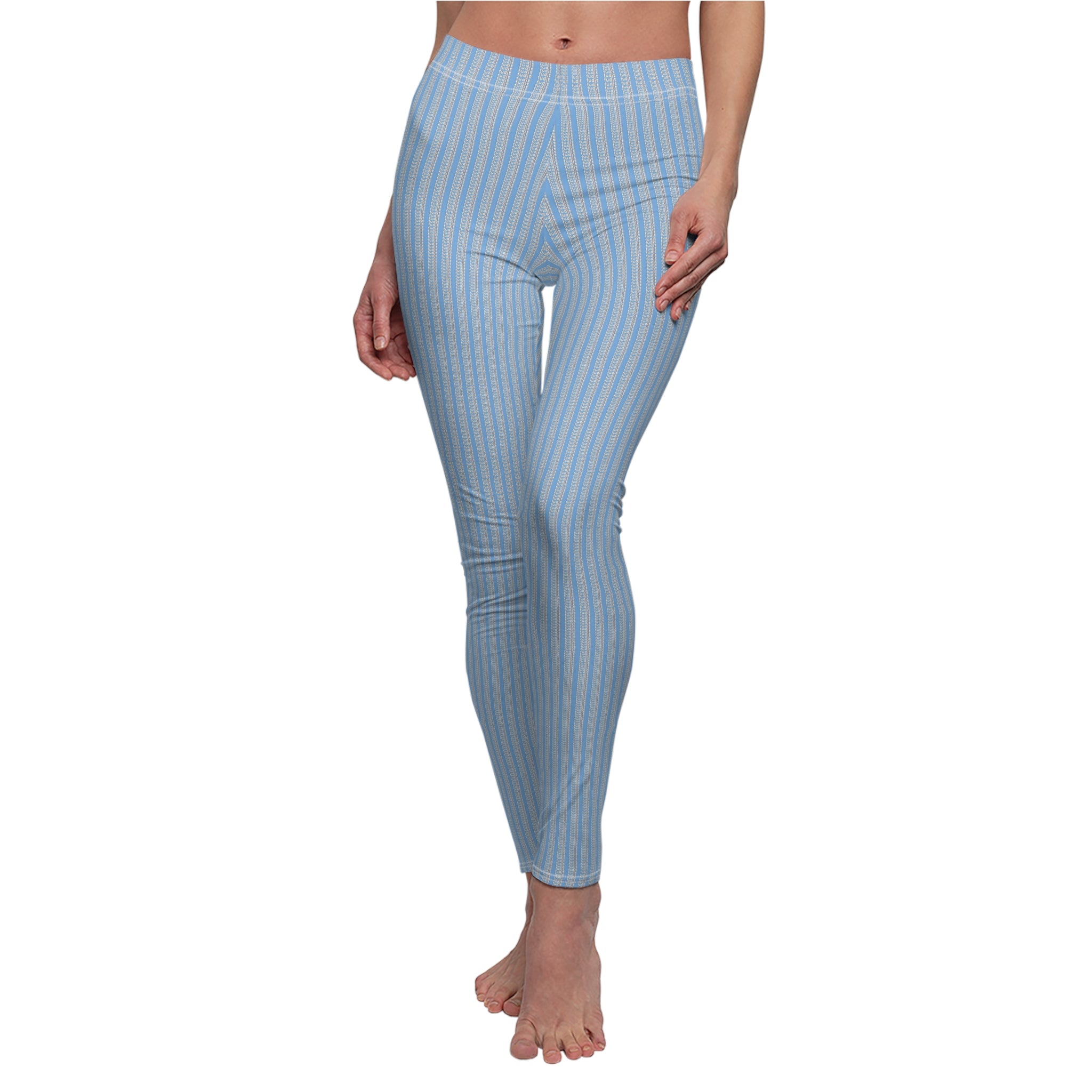 Light Blue fudjt Blindside .5 Leggings