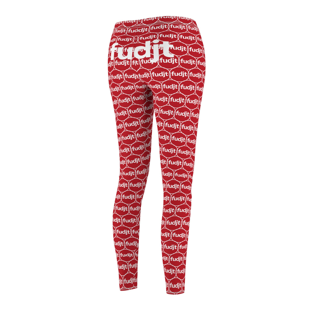 Dark Red fudjt Unbroken Chain 2.5 Casual+ Leggings