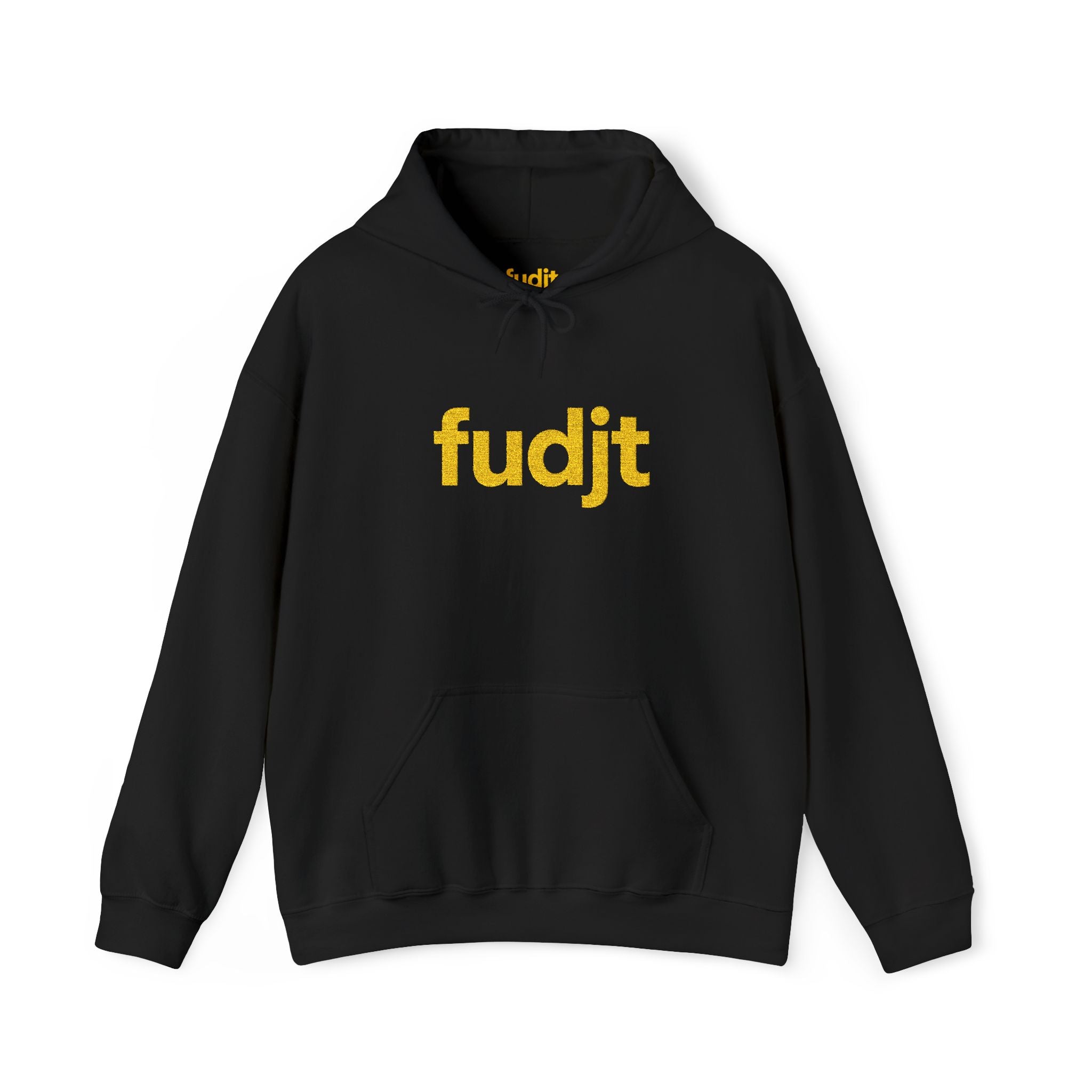 Golden Yellow fudjt Embroidered Heavy Blend Hooded Sweatshirt | 15 Colors | Stand For Something