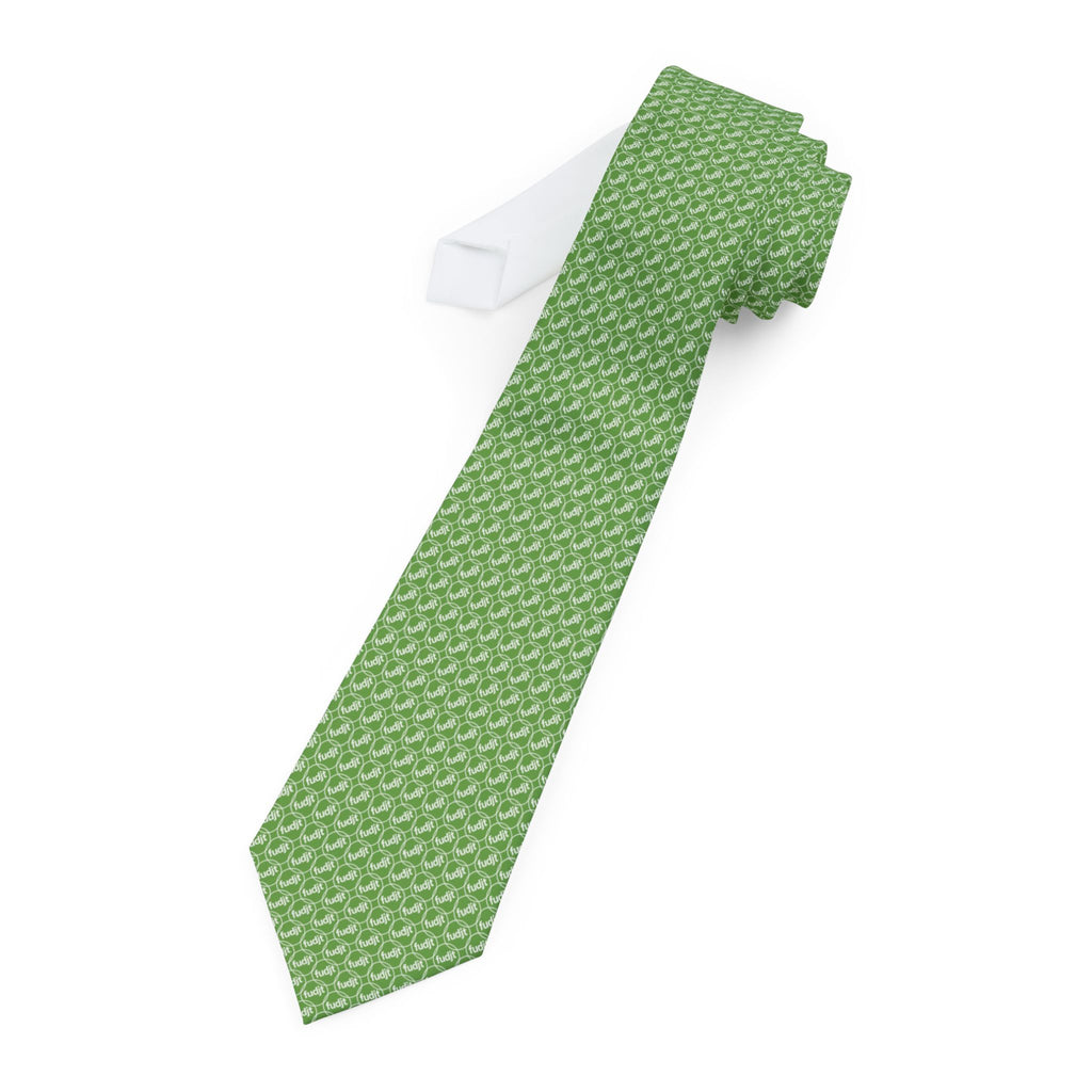 Green Unbroken Chain fudjt Necktie 315