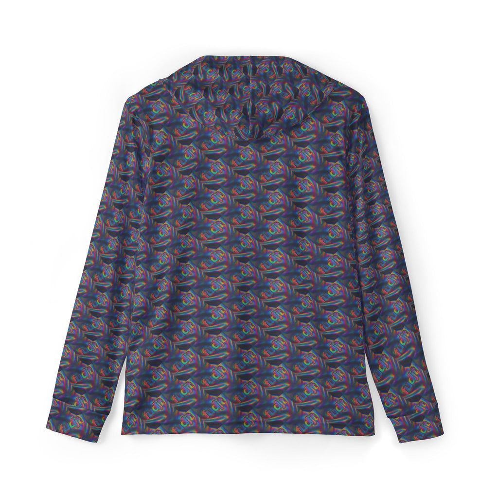 All Over Metallic fudjt Colors Warmup Hoodie 2.25-315 - view 2