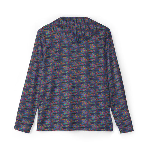 All Over Metallic fudjt Colors Warmup Hoodie 2.25-315 - view 2