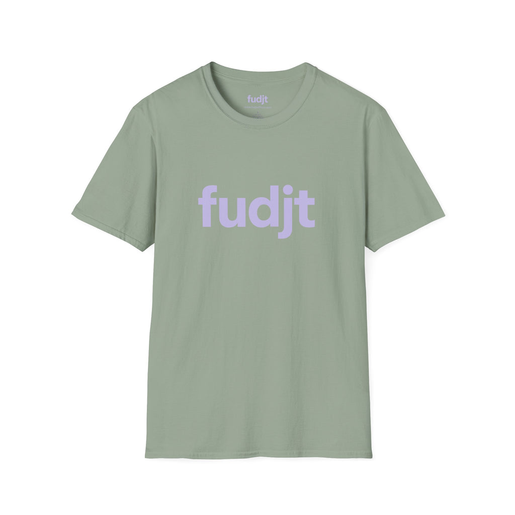 fudjt Everyday Style Lavender logo Tee | 16 Colors