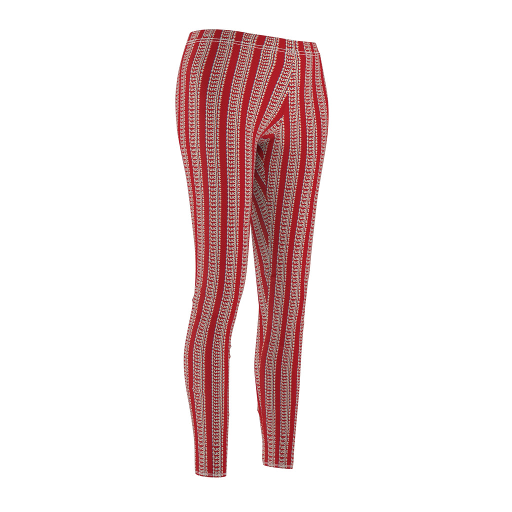 Dark Red fudjt Blindside 1.25 Leggings