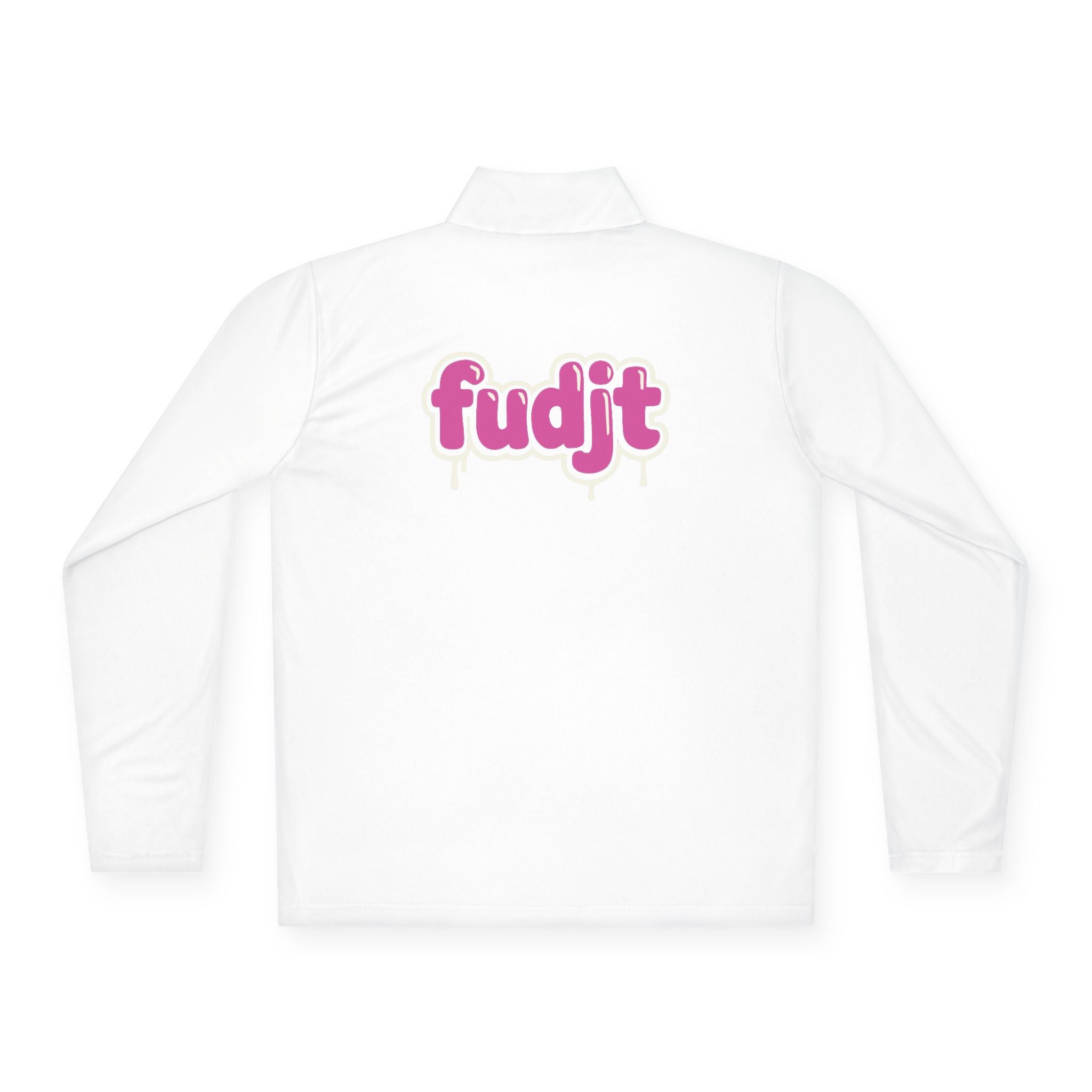 Quarter-Zip Performance Pullover | Pink Drip fudjt | Bold Backside | 7 Colors
