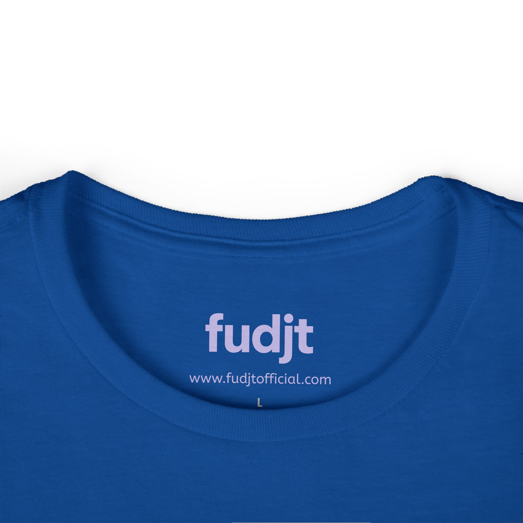 Women's Lavender fudjt logo Comfy Stylie Tee | 12 Colors