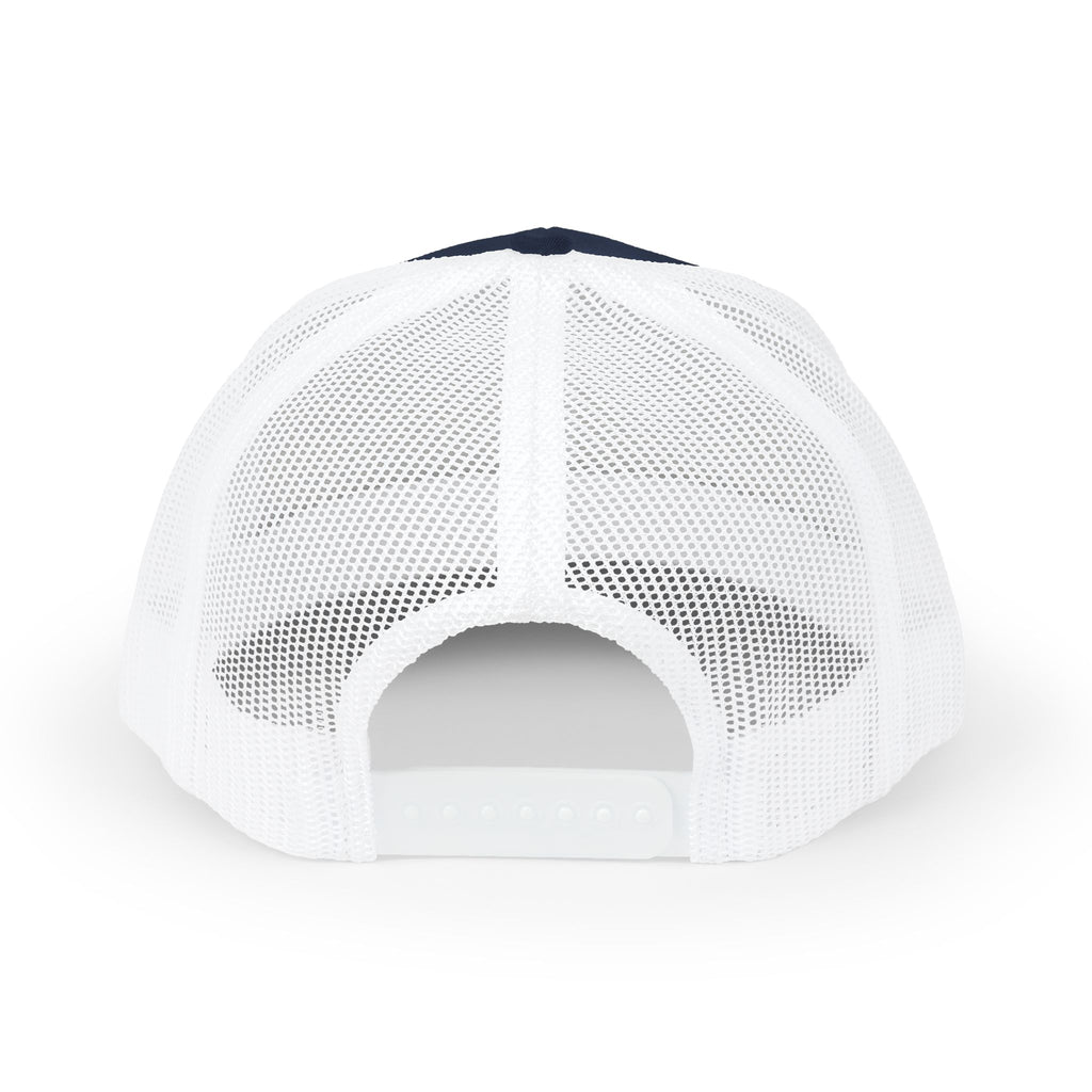 White fudjt logo Snapback Trucker Cap | 6 Colors