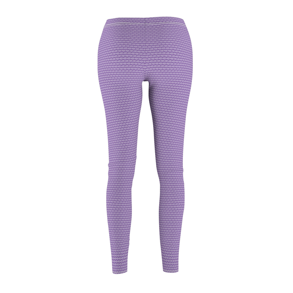 Light Purple fudjt Unbroken Chain .5 Casual Leggings