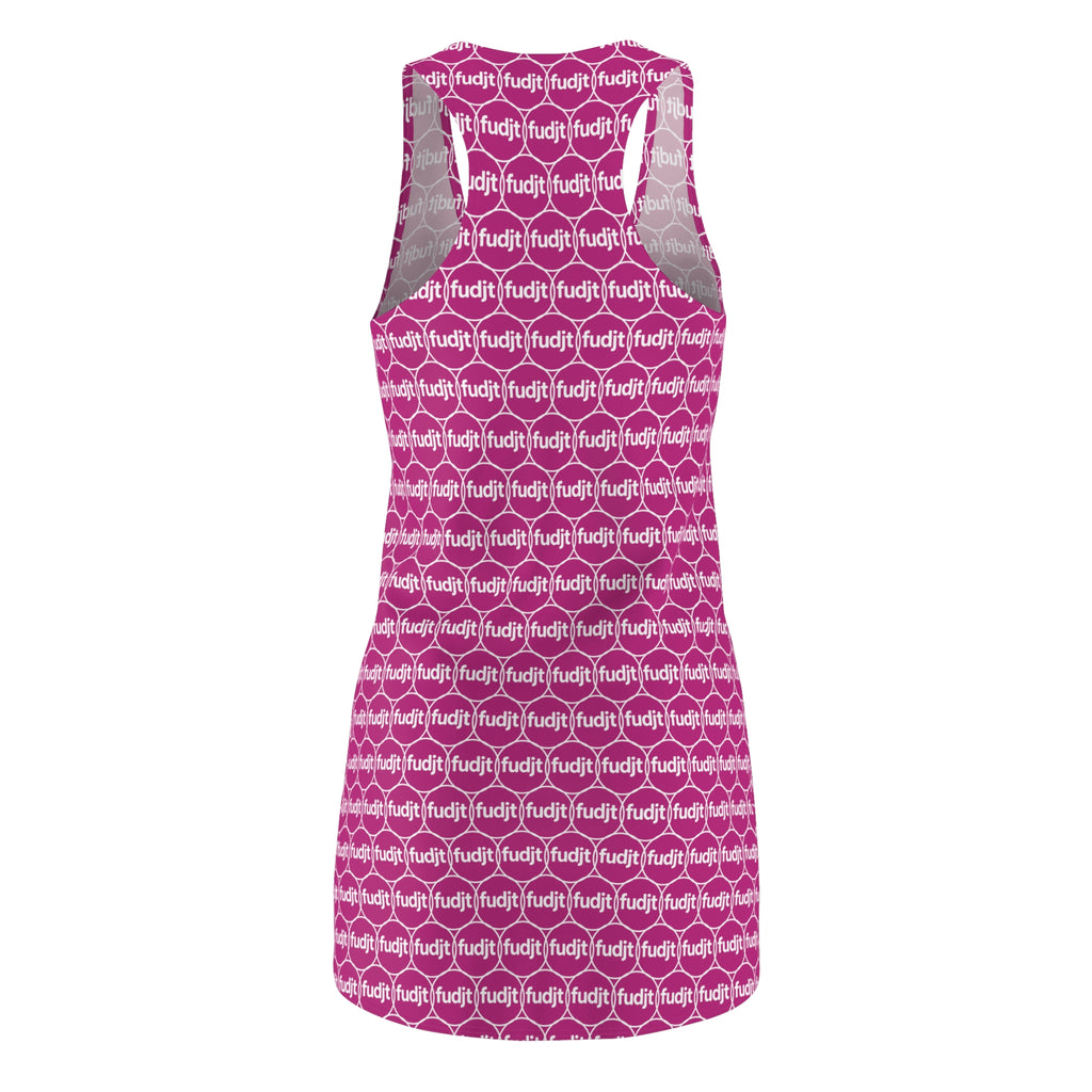 Pink fudjt Unbroken Chain 2.5 Chic Racerback Dress