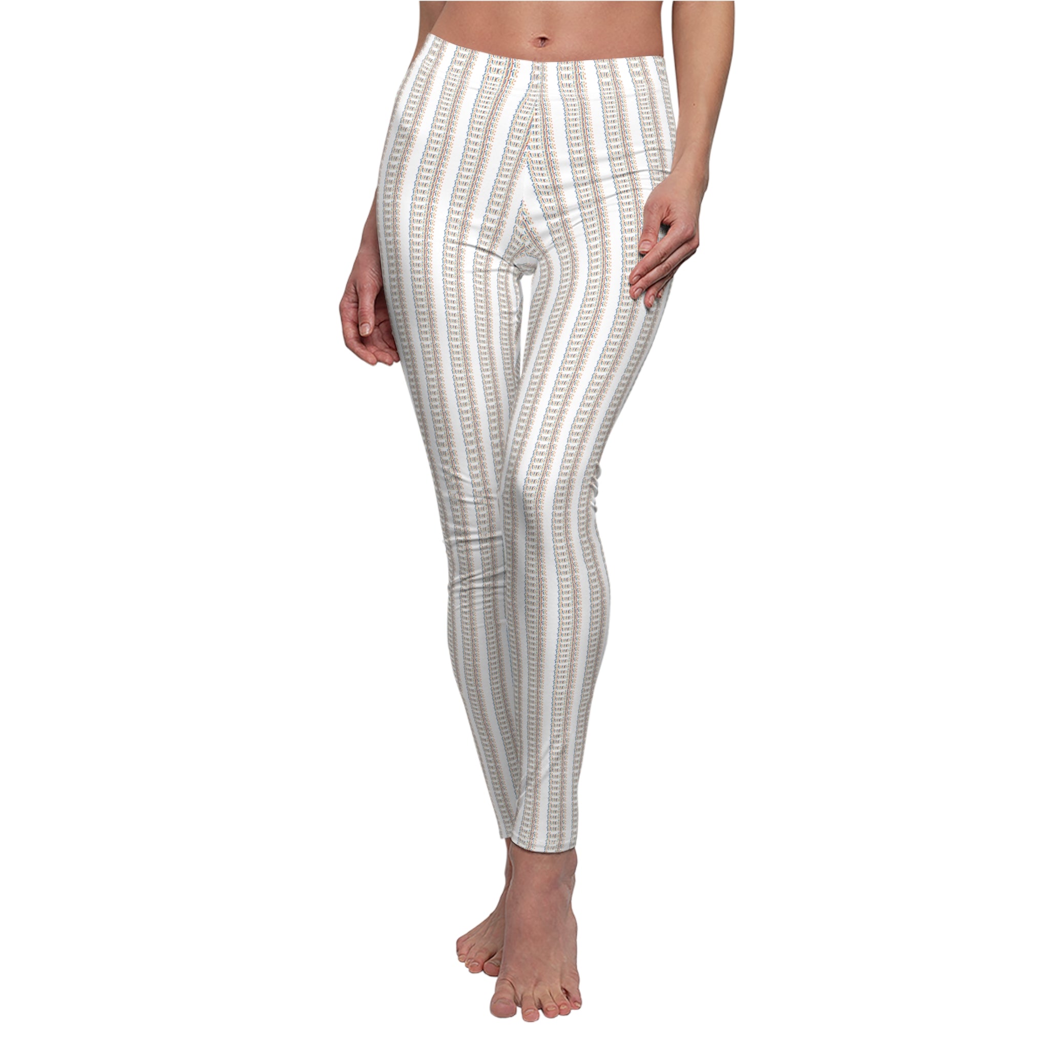 White fudjt Blindside 1.25 Leggings