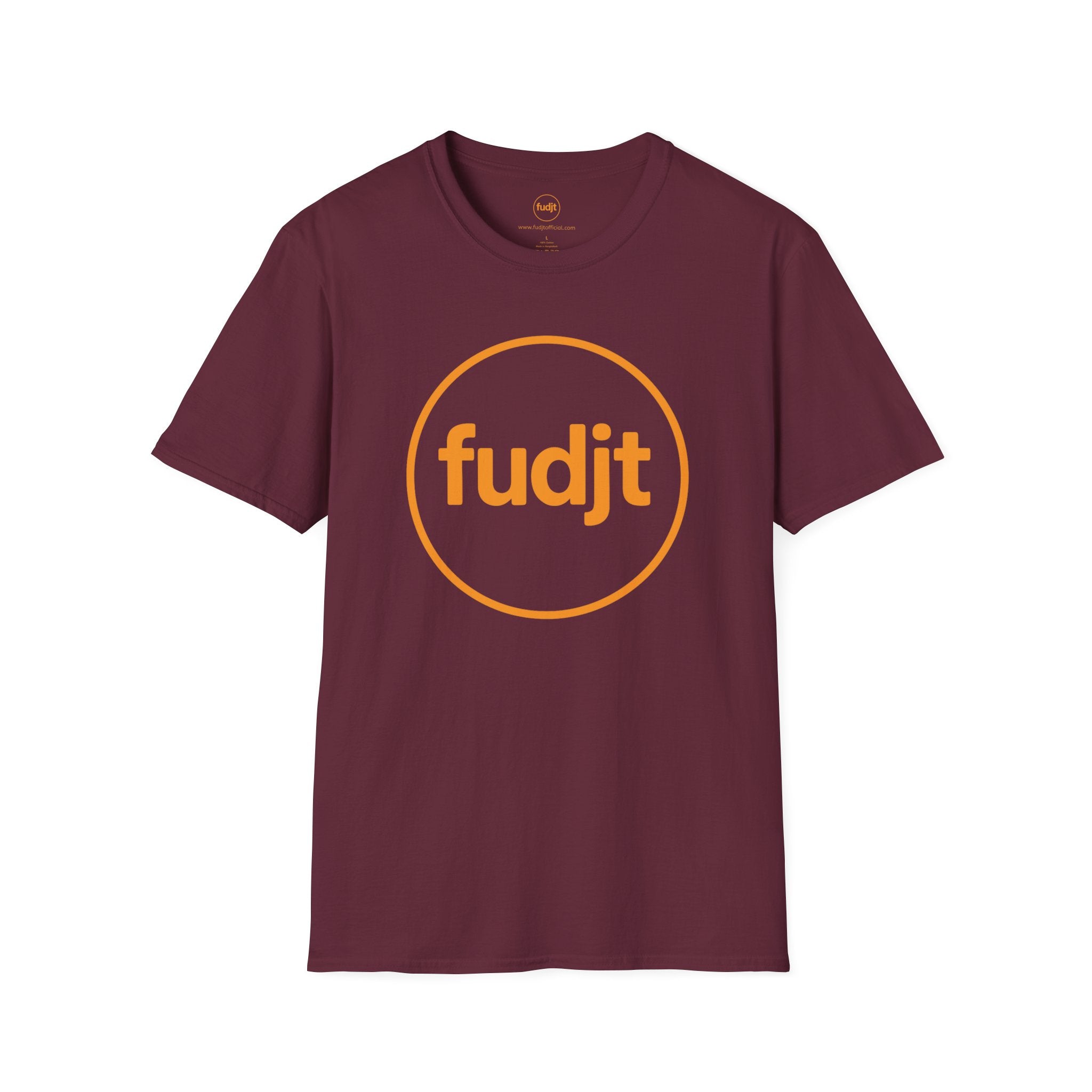 Orange fudjt Circle Everyday Style Tee | 14 Colors