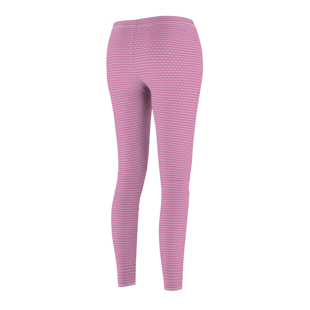 Light Pink fudjt Unbroken Chain .5 Casual Leggings