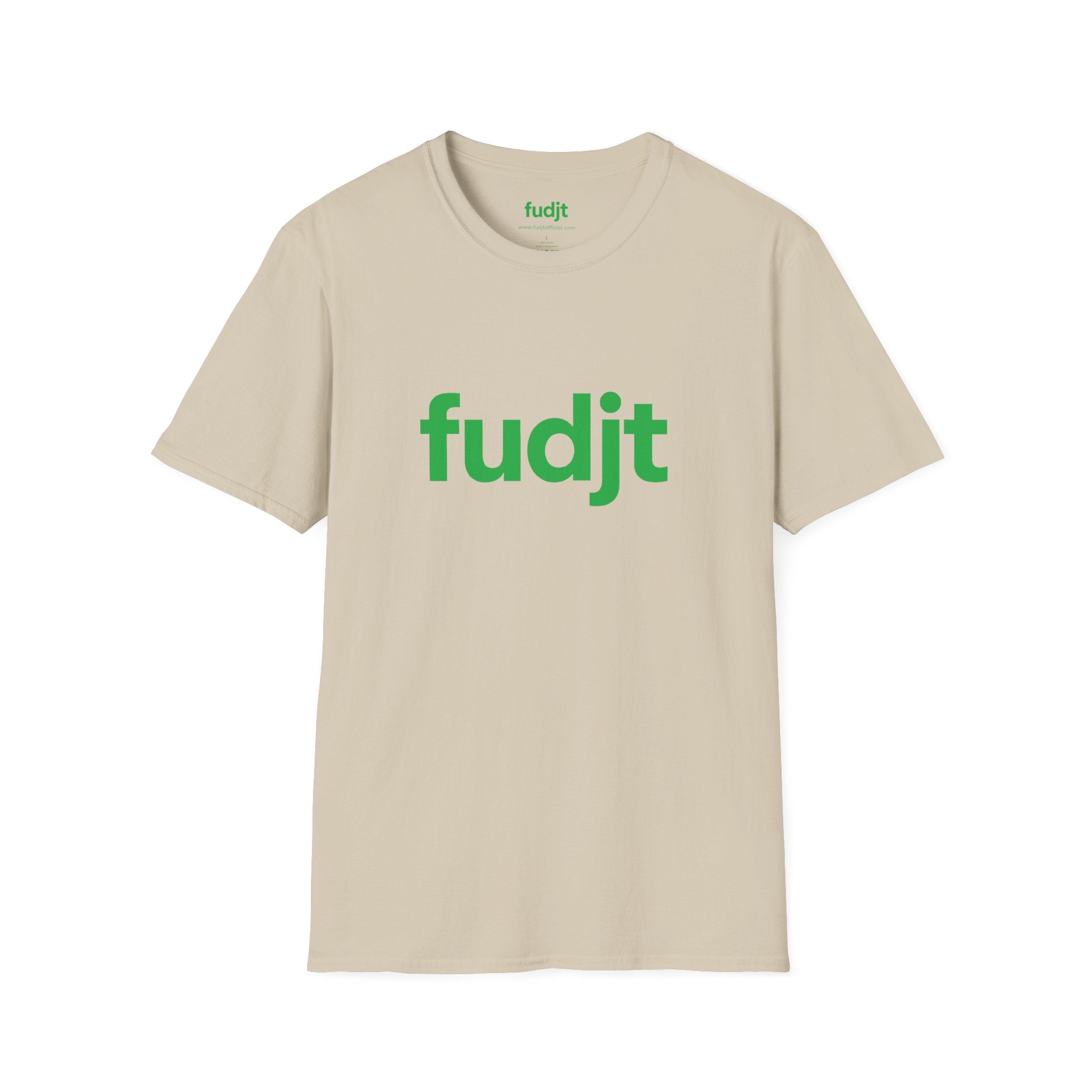 fudjt Everyday Style Green logo Tee | 16 Colors