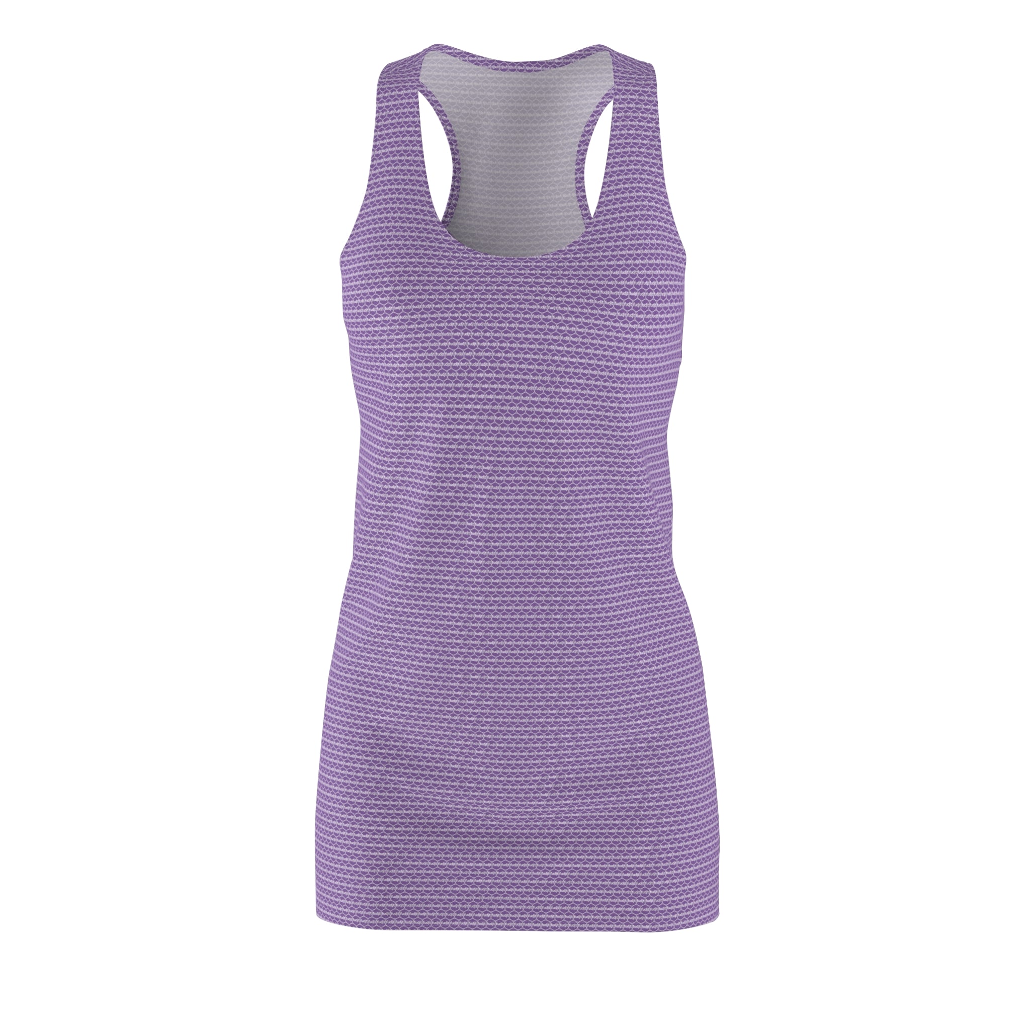 Light Purple fudjt Unbroken Chain .5 Chic Racerback Dress