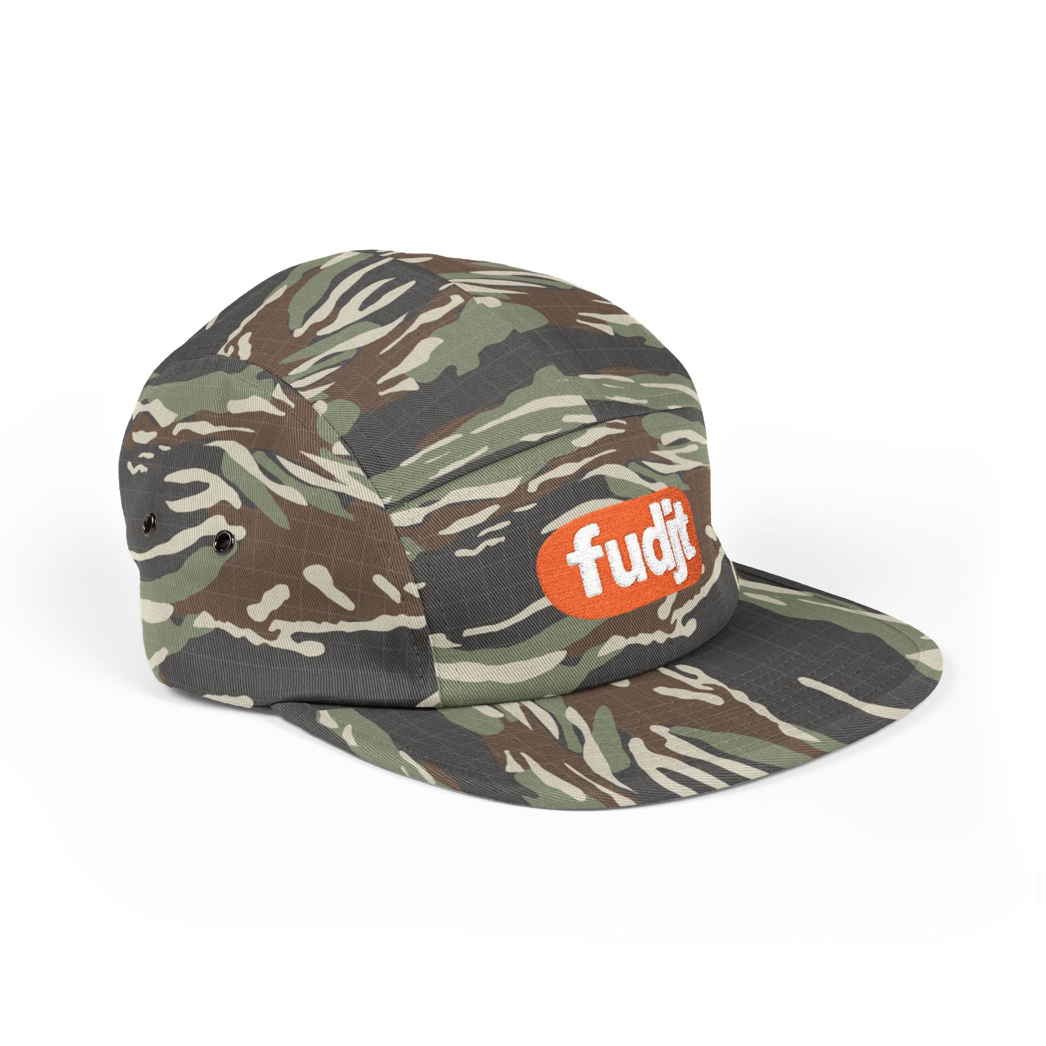 fudjt Embroidered Anti-Supremacy Red Badge 5 Panel Cap | 6 Colors